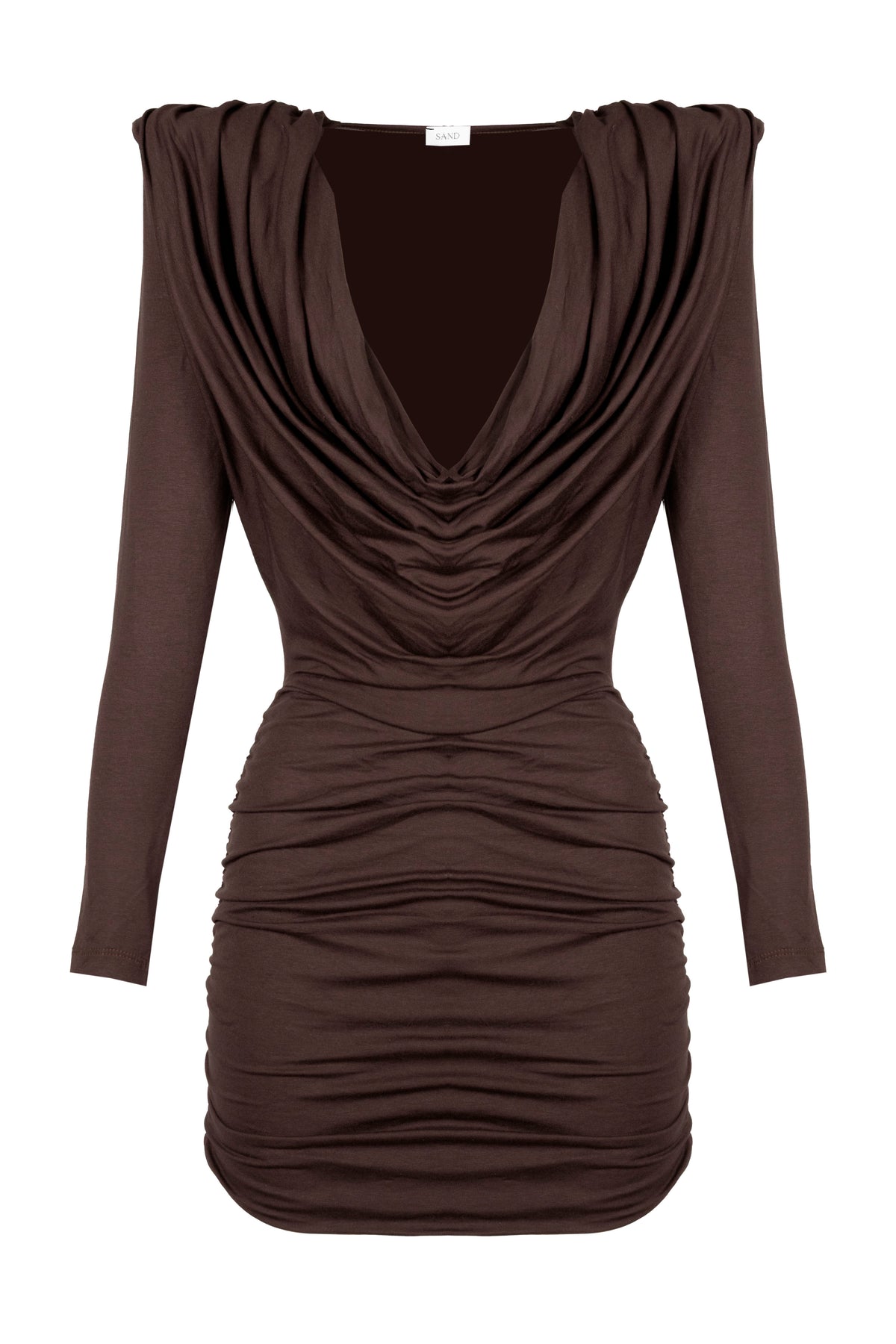 ELARA Brown short dress