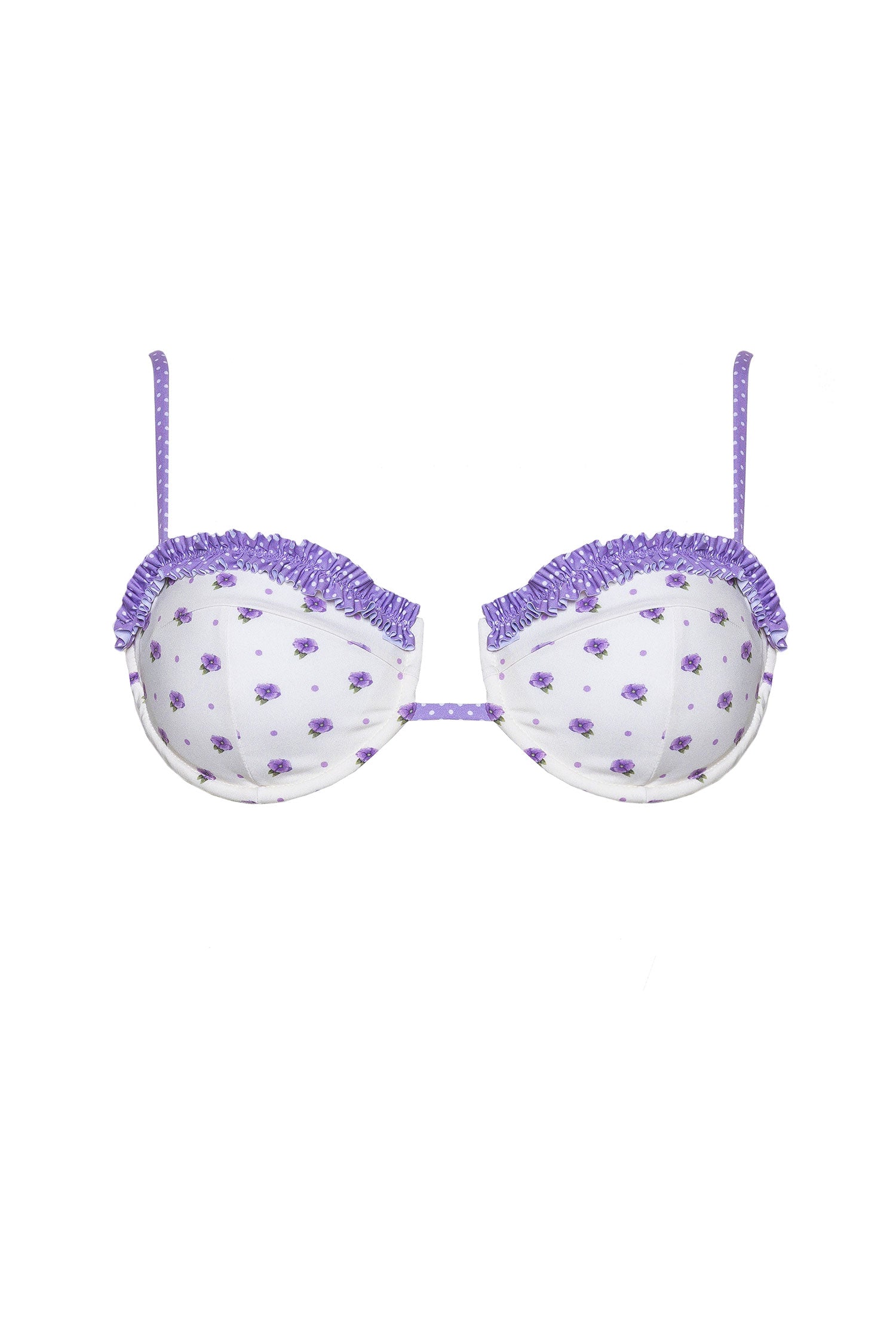 TOP VIOLET Flower Pois