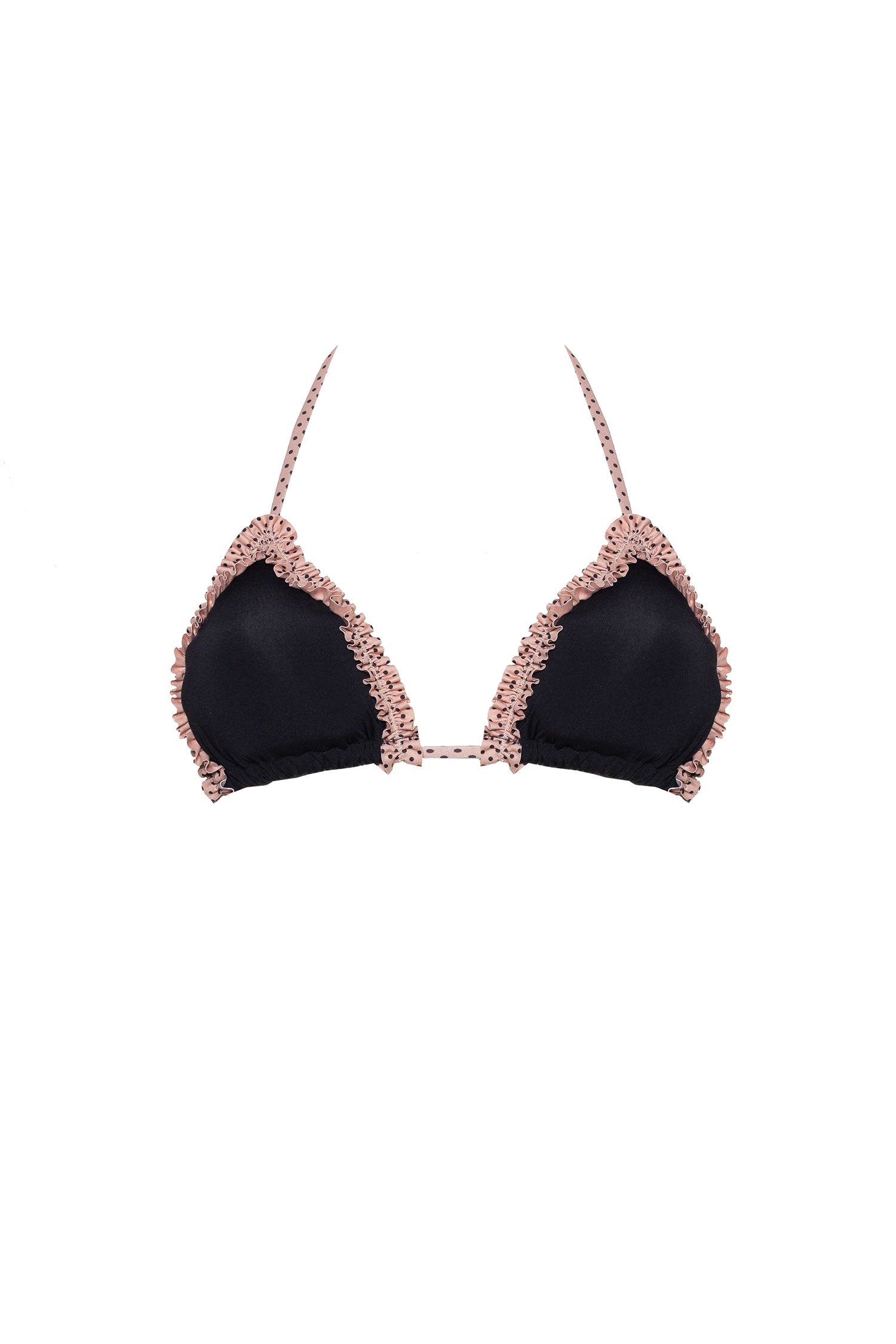 TOP LOUISE Black Pois
