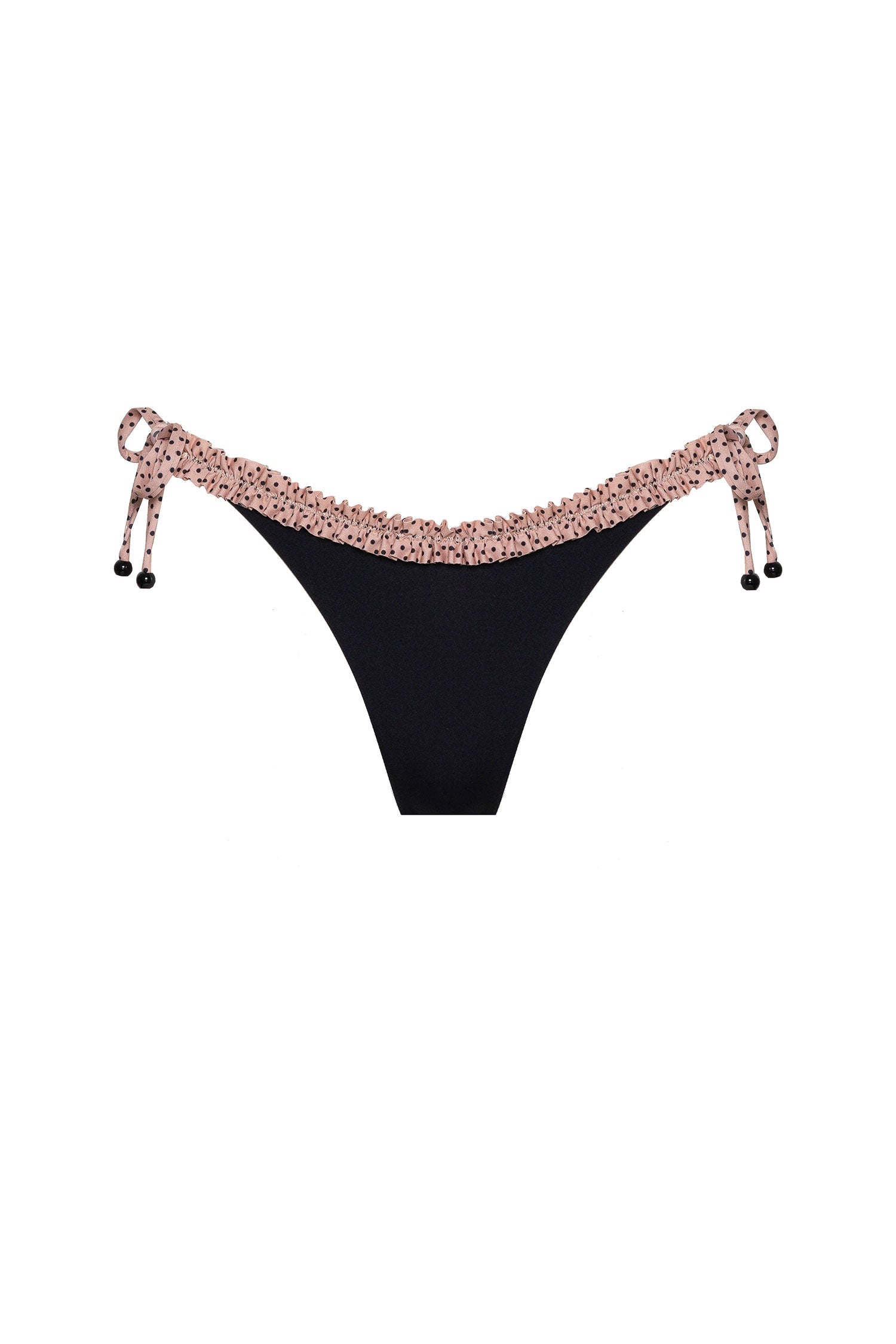 SLIP LOUISE Black pois