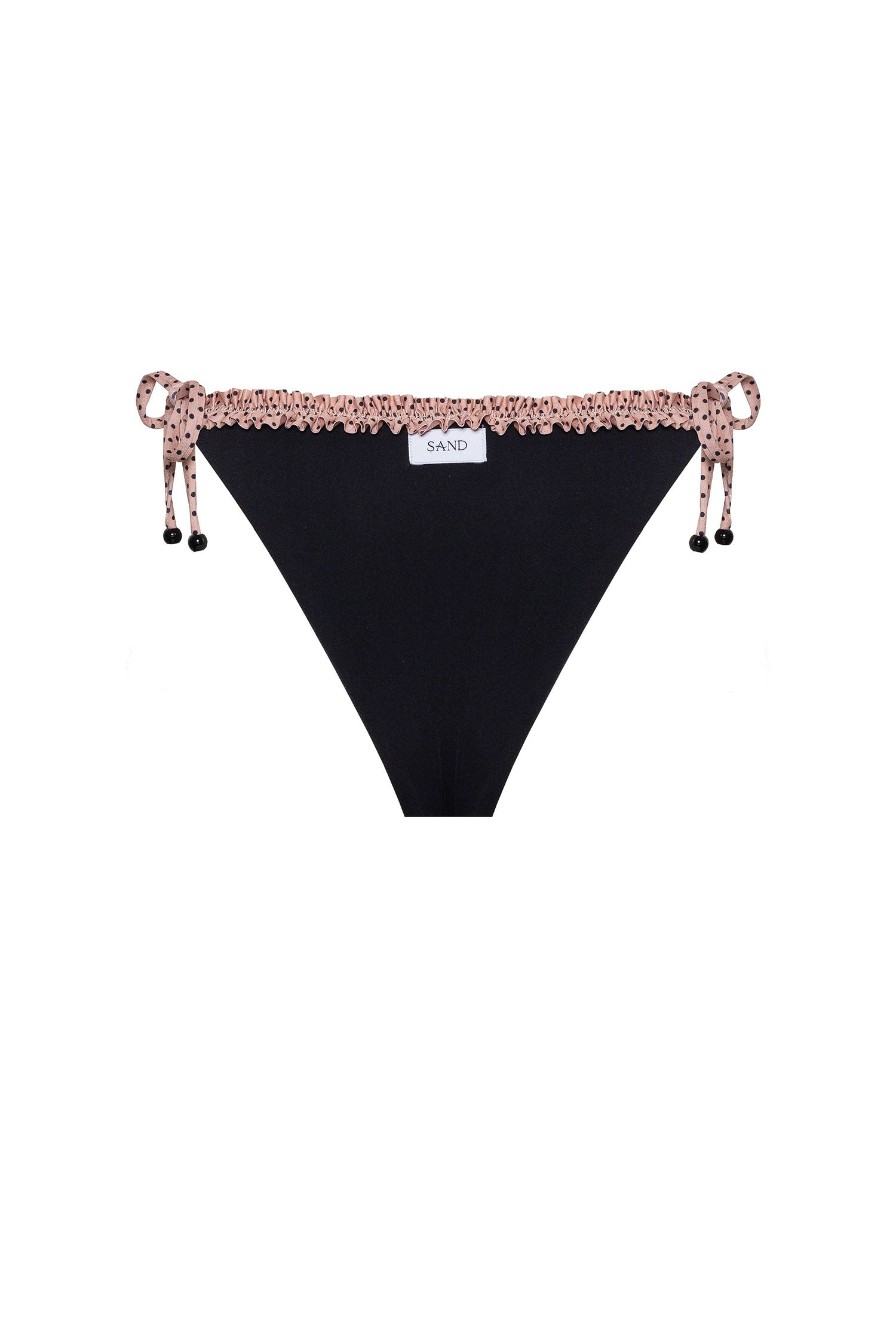 SLIP LOUISE Black pois