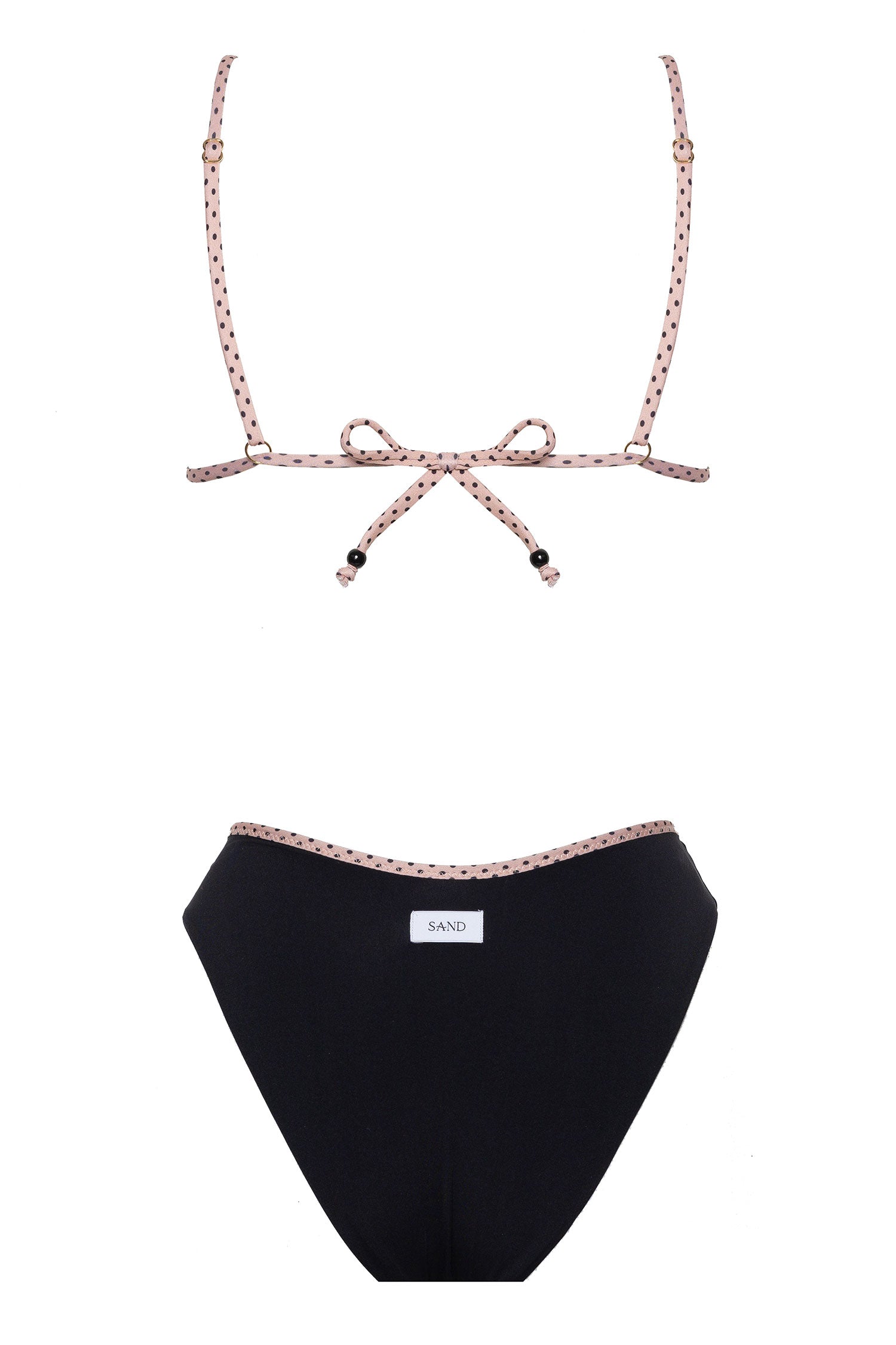 CLASSIC VIOLET Black Pois
