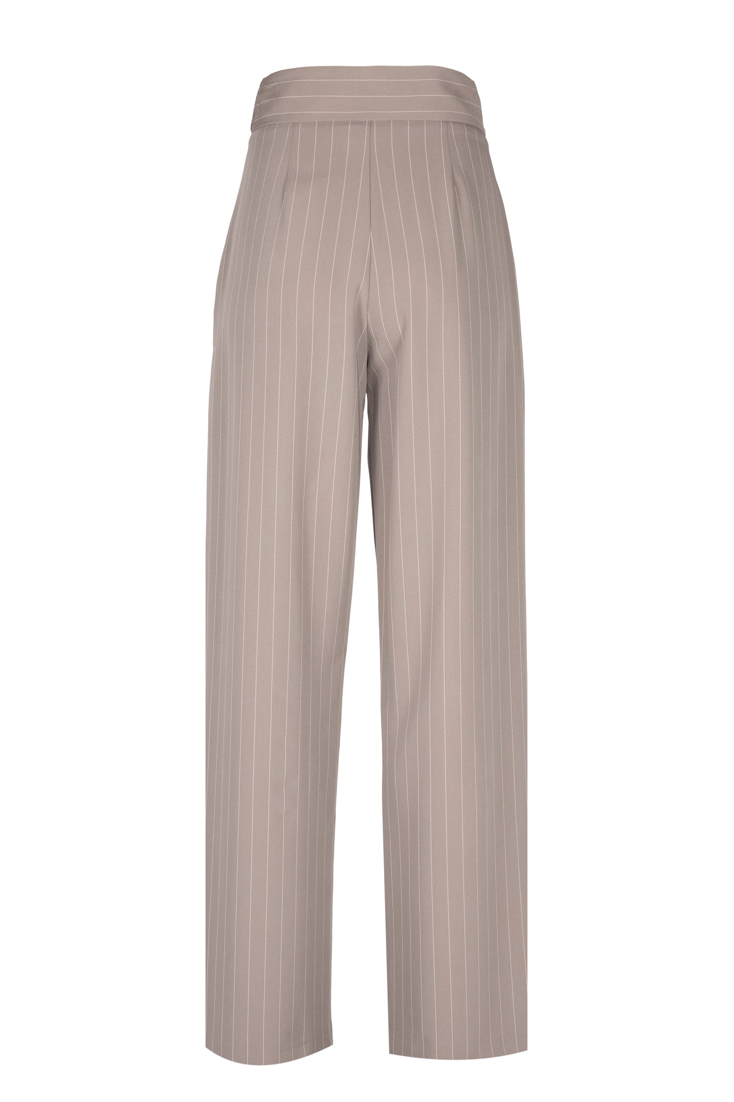 Pant LEONTINE Taupe Gessato