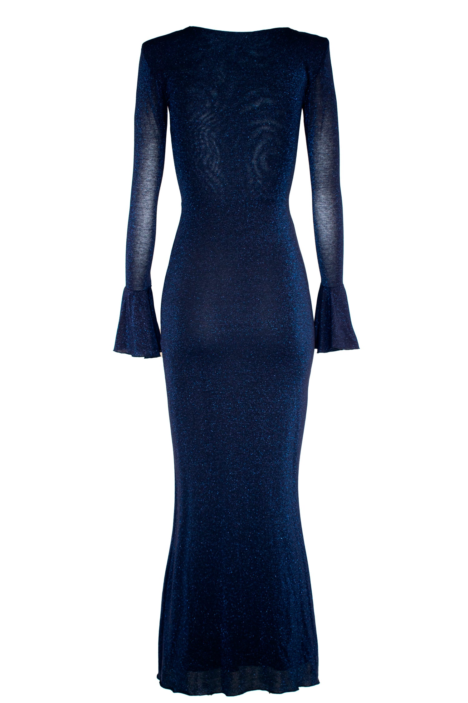 Abito ROSSANA Lurex Blu Navy