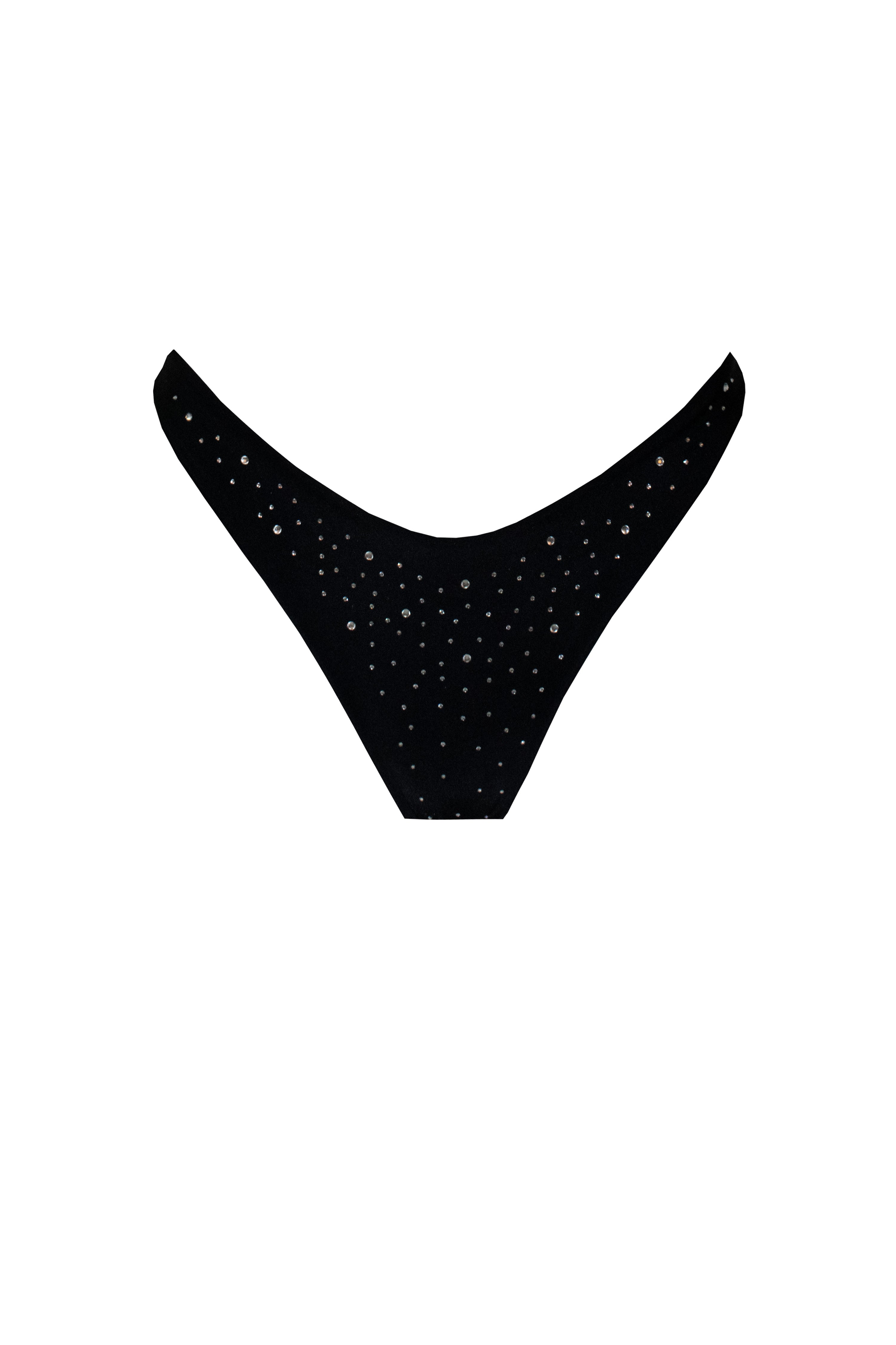 SLIP CRYSTEL Black