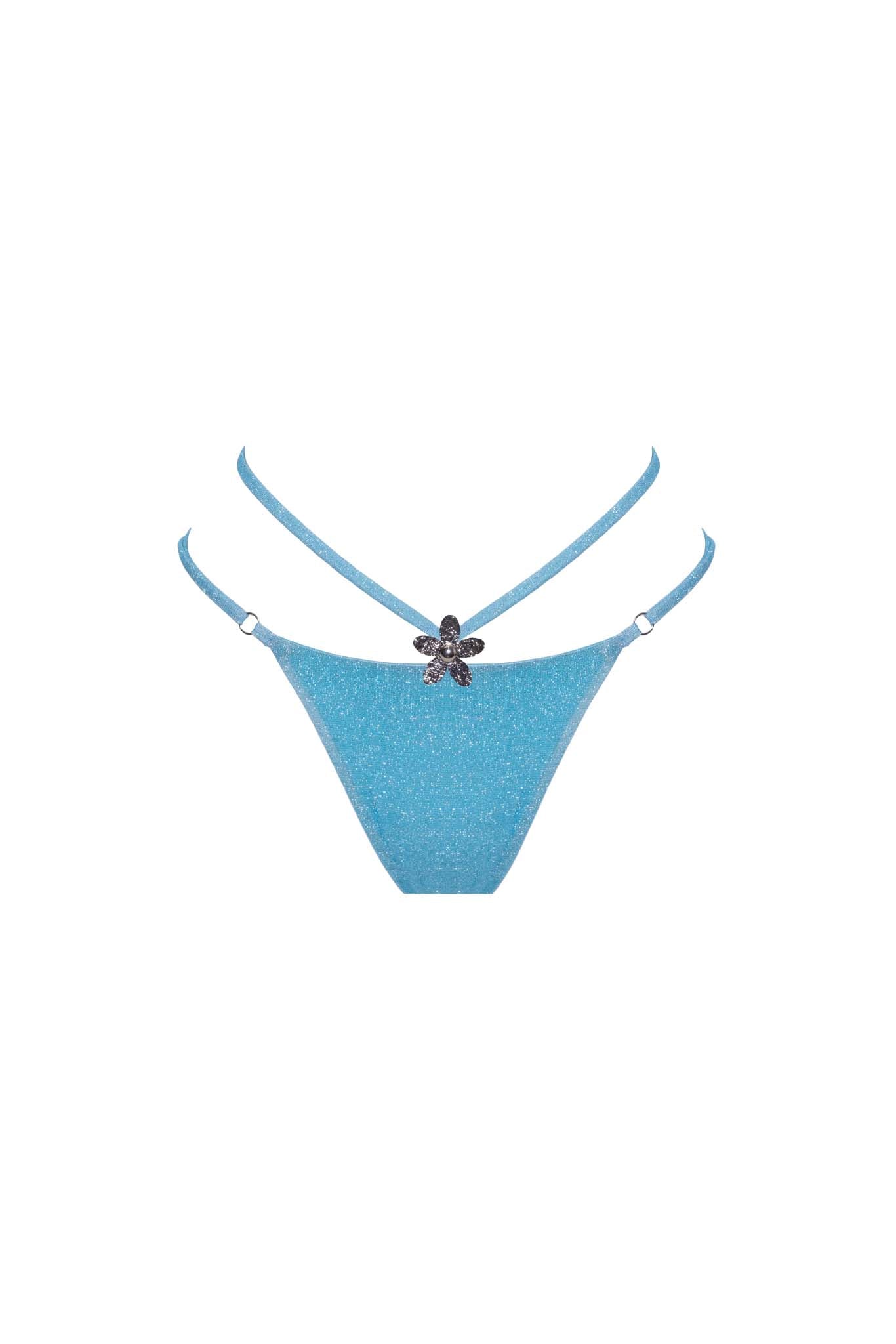 SLIP CORALIE Crystal Blue BIKINI DIVISI