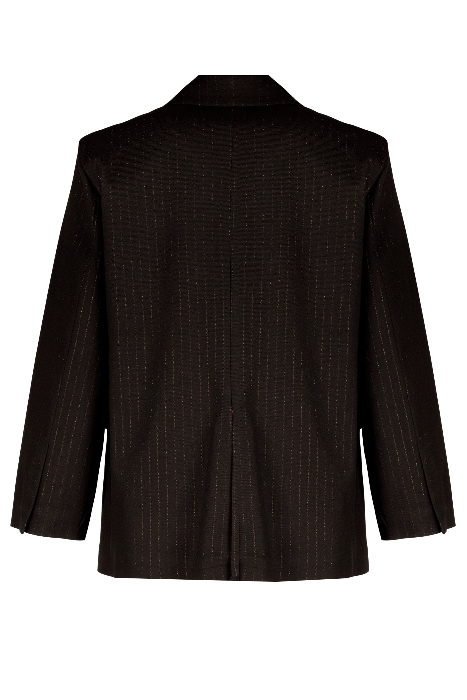 Blazer ANNIE Pinstripe Glitter Black