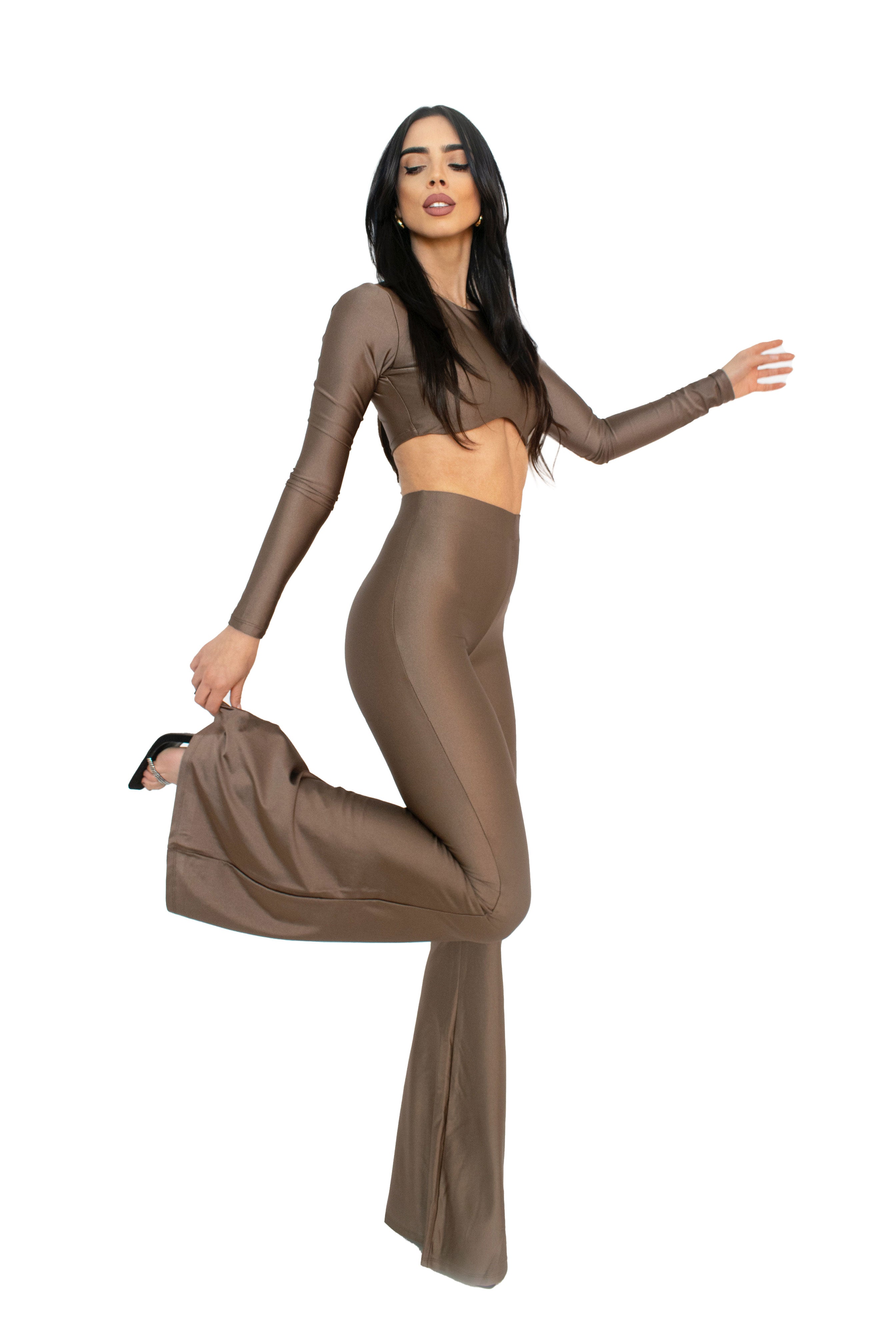 Pant JANETTE Granite