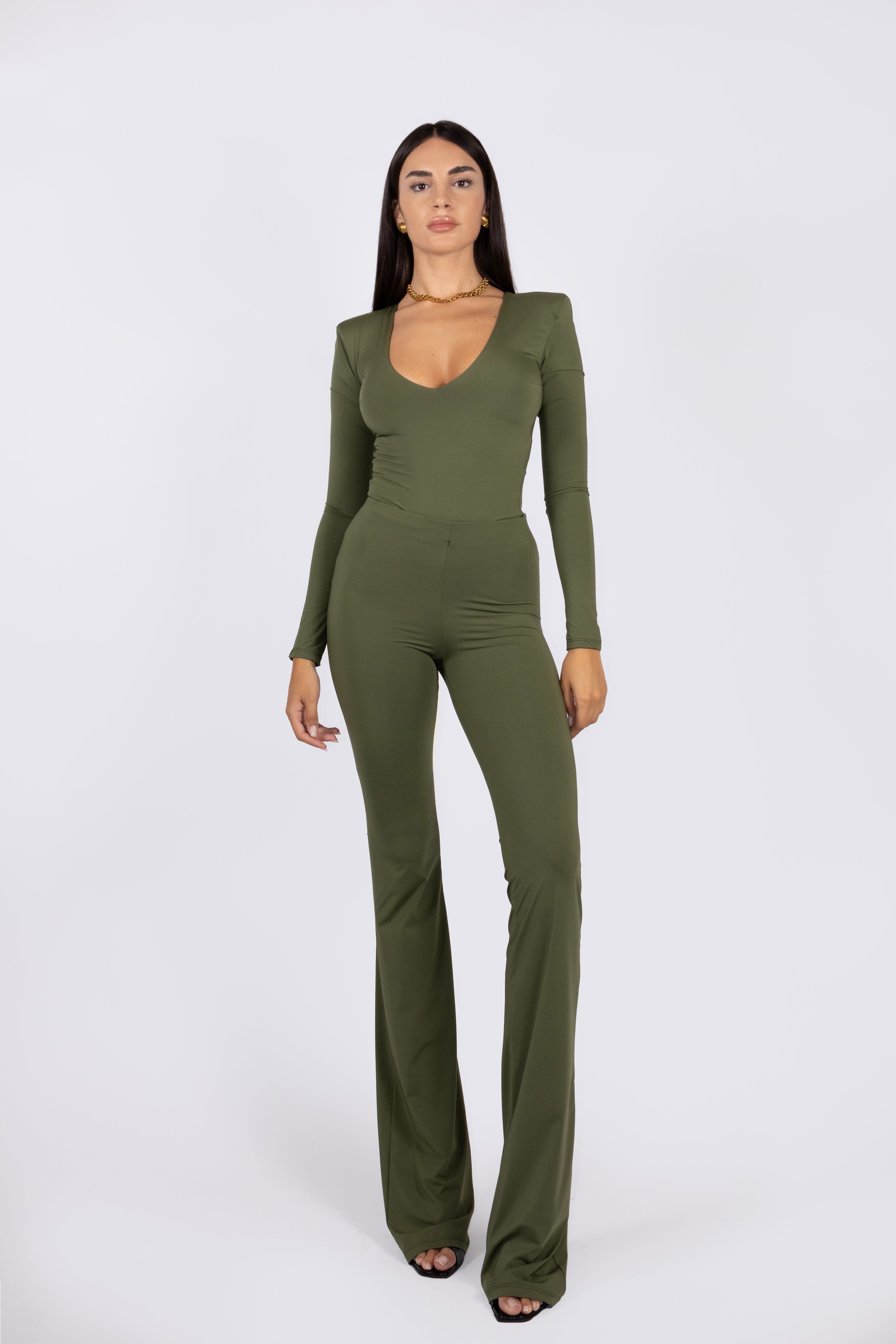 Pant LUCIA Moss Green - Sand Shop