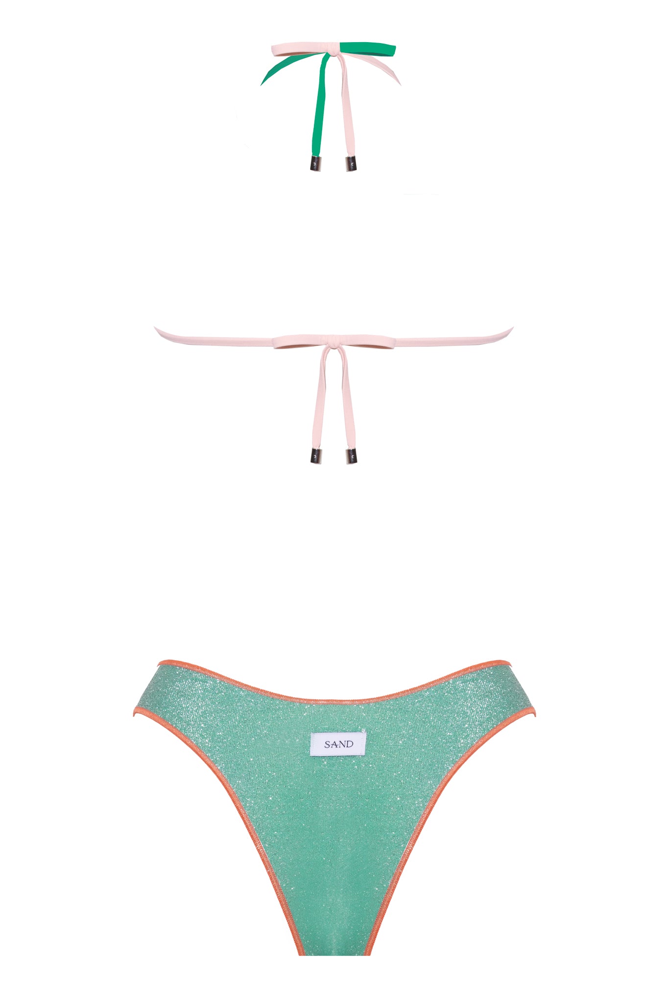 BRASILIANA MIRELLA Aqua/Peachy