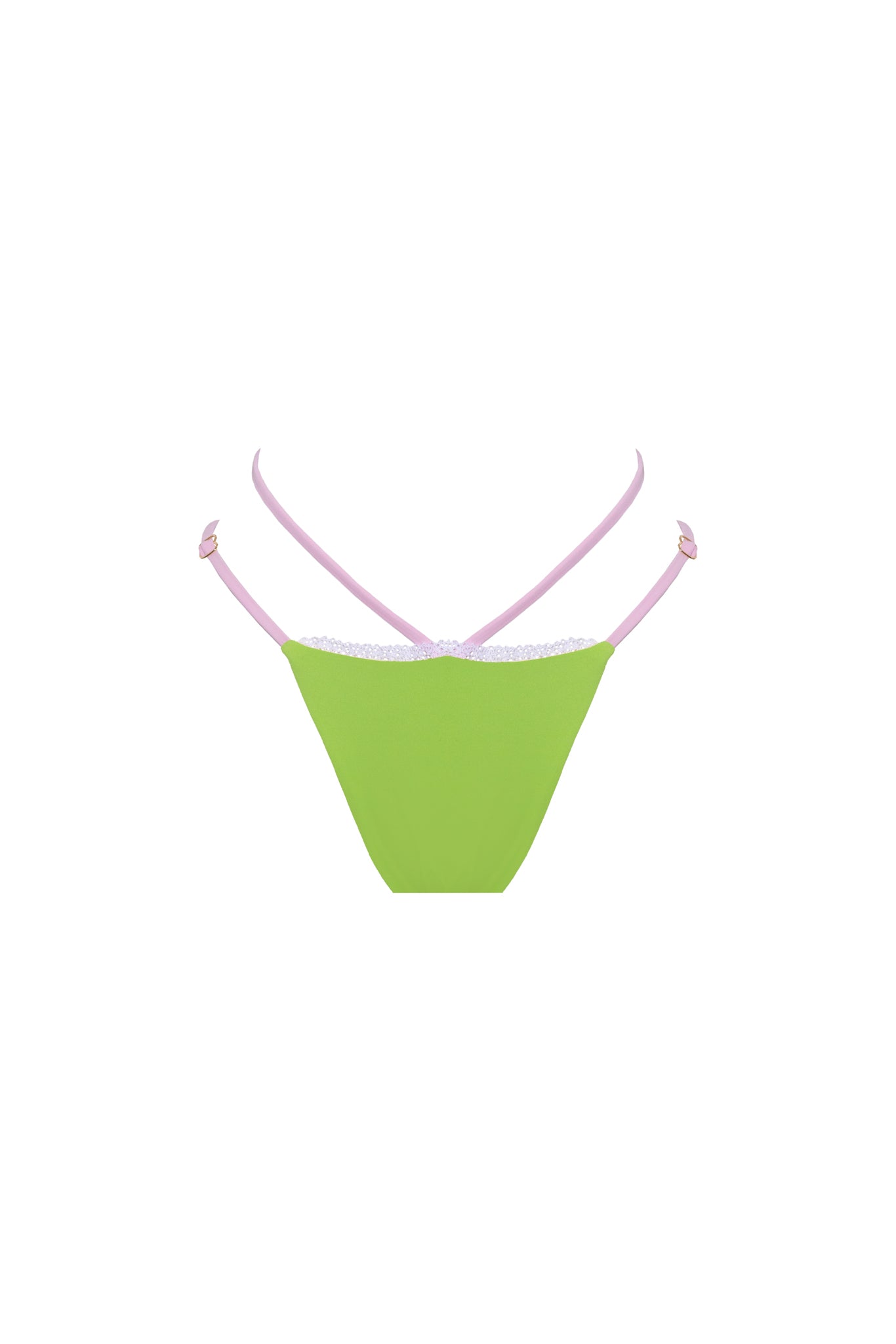 SLIP MILVIA Green Glow BIKINI DIVISI