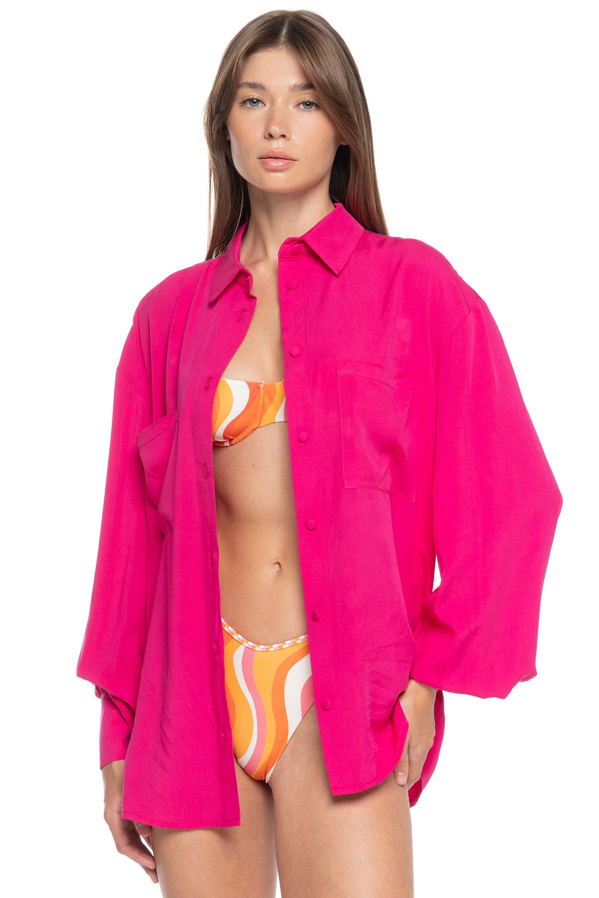 LETICIA Fuchsia Shirt