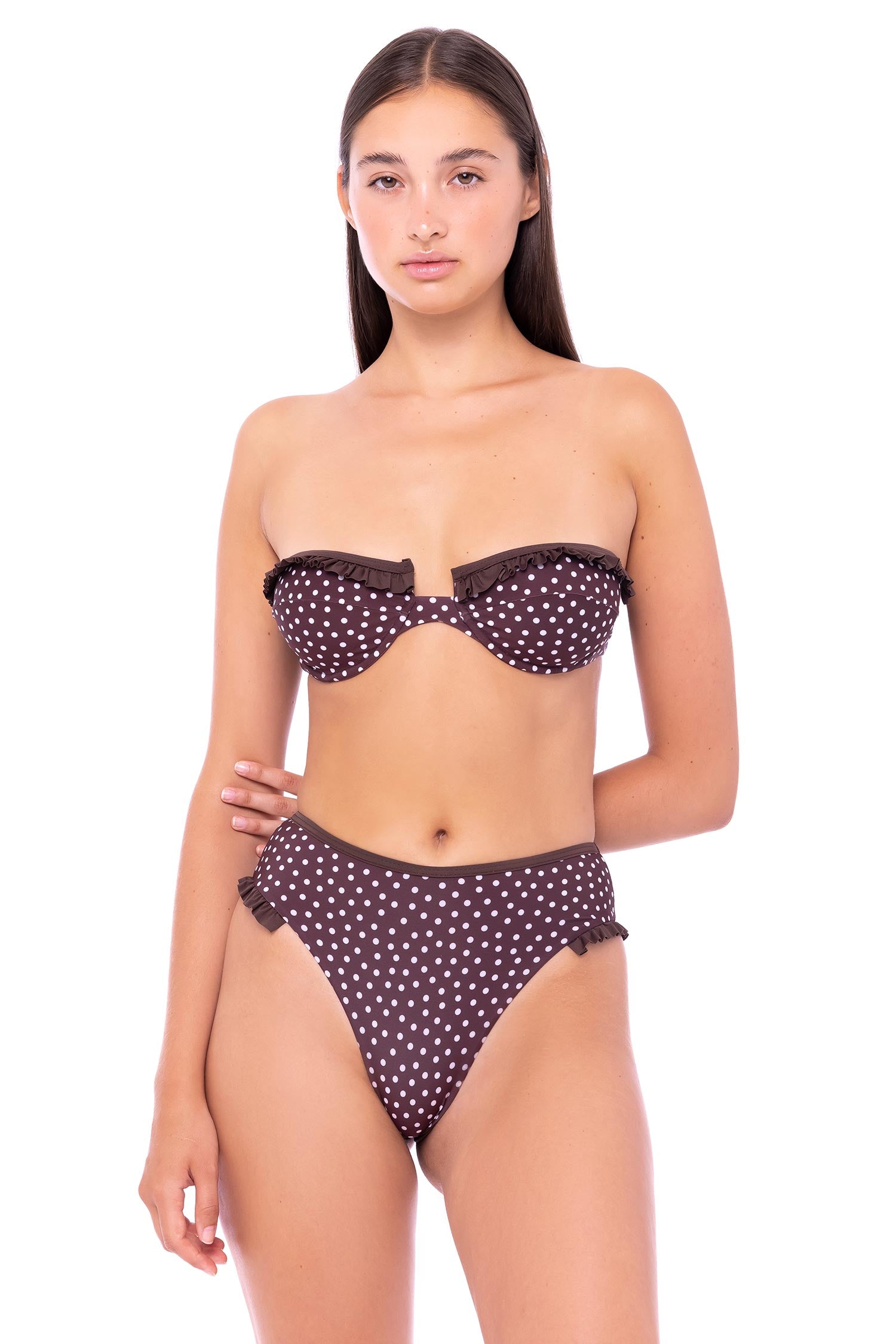 CLASSIC SLIP LIVIAN Pois