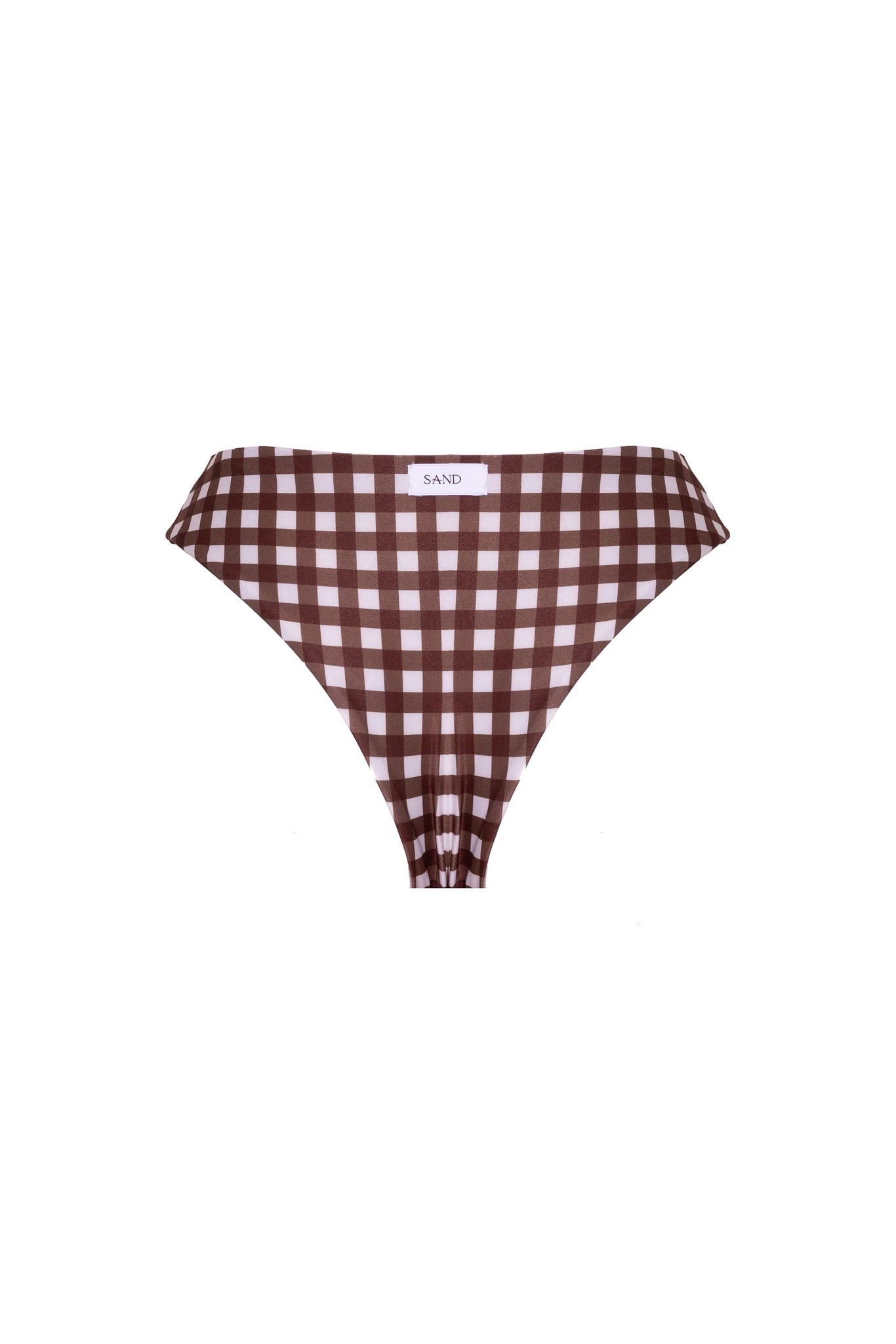 SLIP ILDA Brown Vichy - Sand Shop