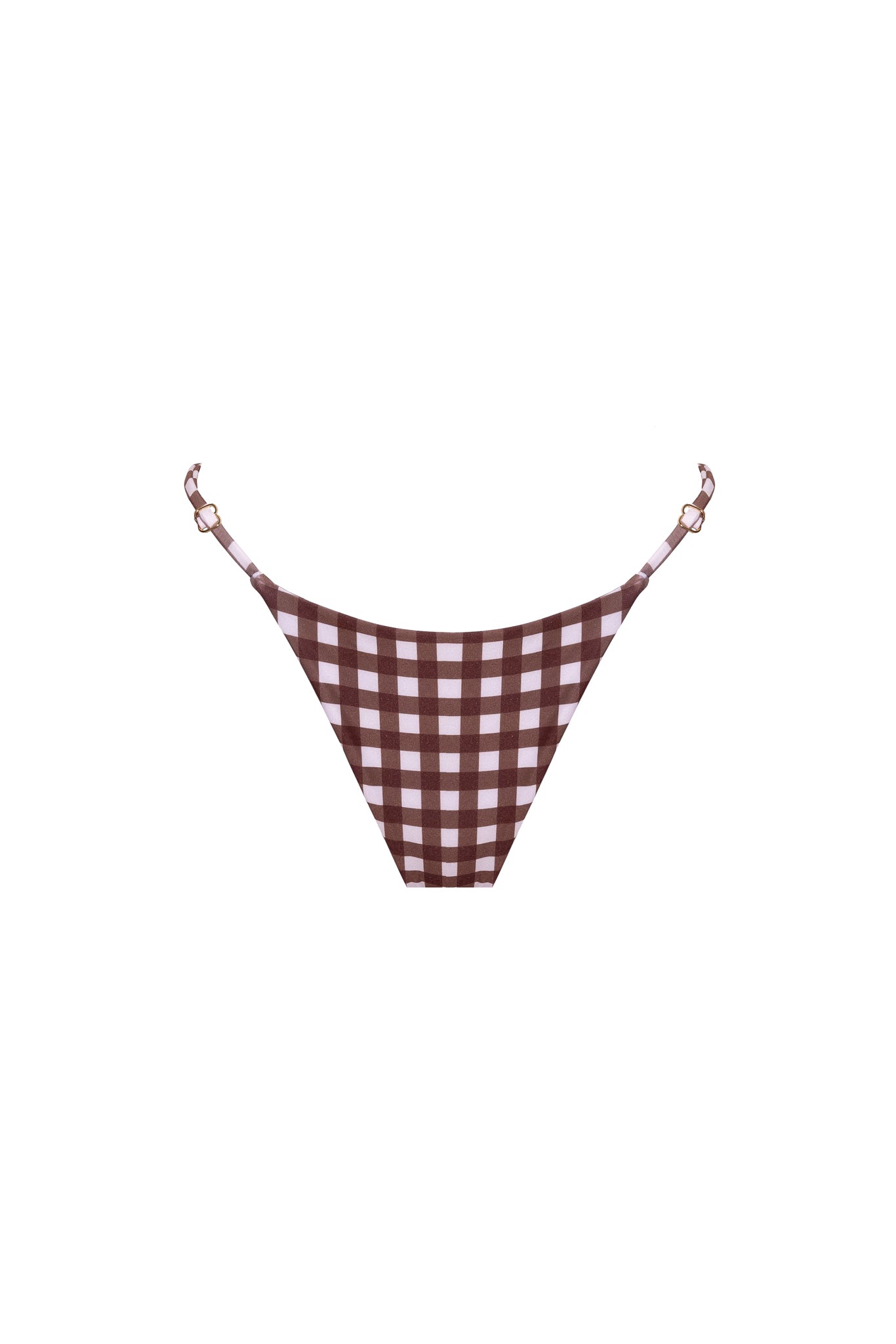 SLIP DANILA Brown Vichy - Sand Shop