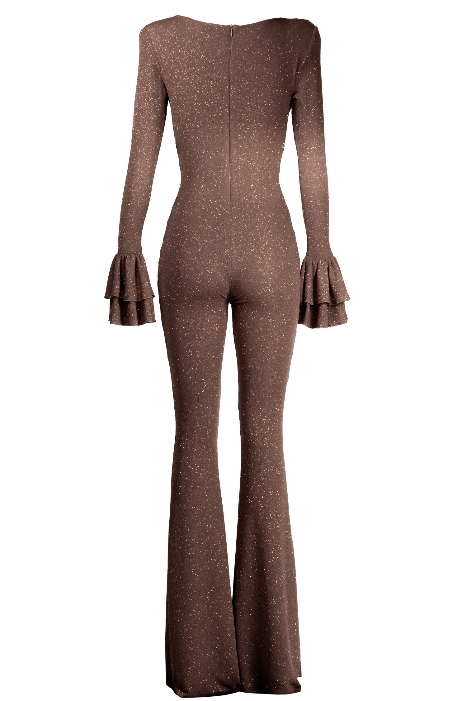 Tuta ANDRA Glitter Taupe