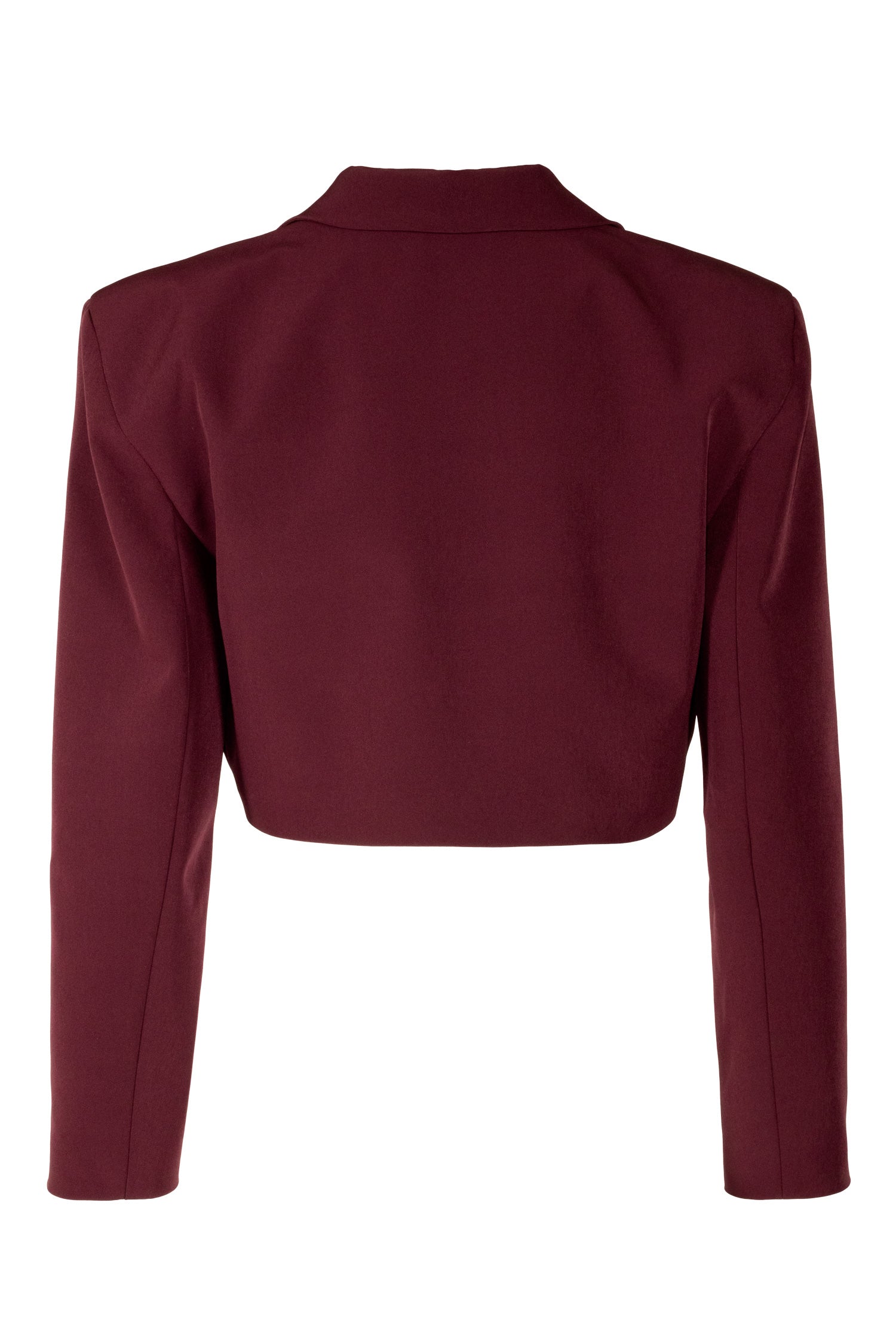 Cropped Blazer DEA Bordeaux