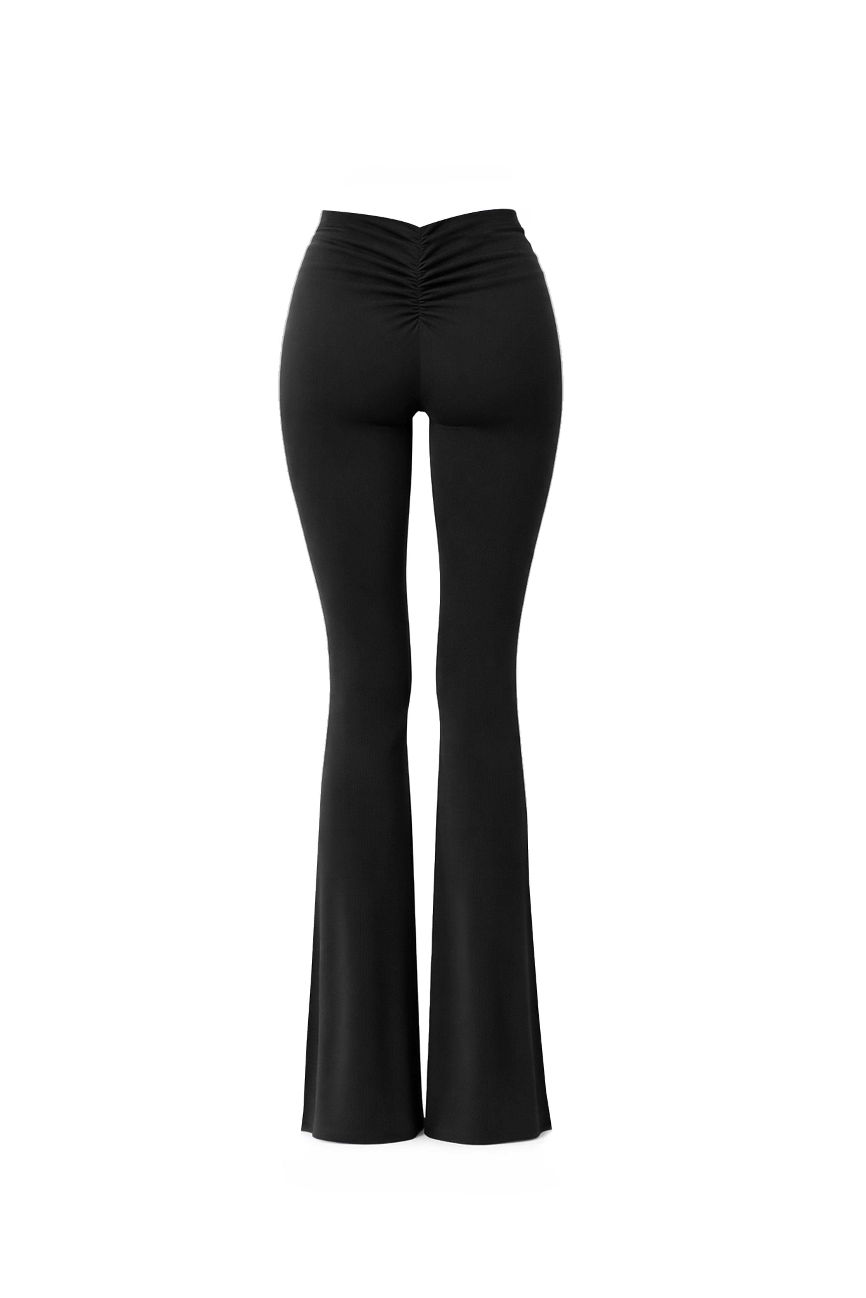 Leggings zampa HELOISE Black Abbigliamento