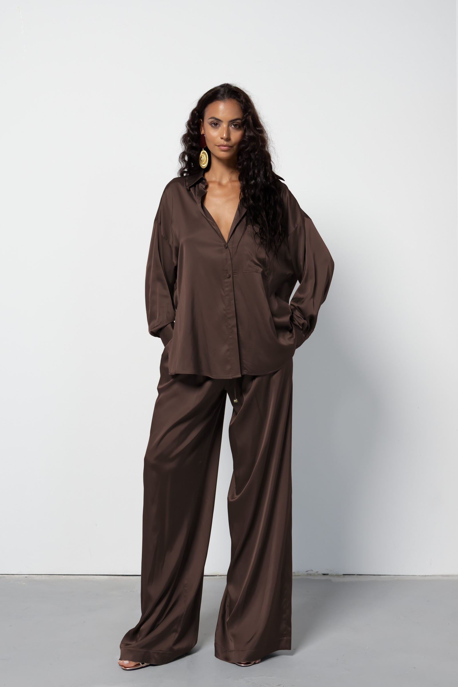 Shirt HALLIS Cocoa