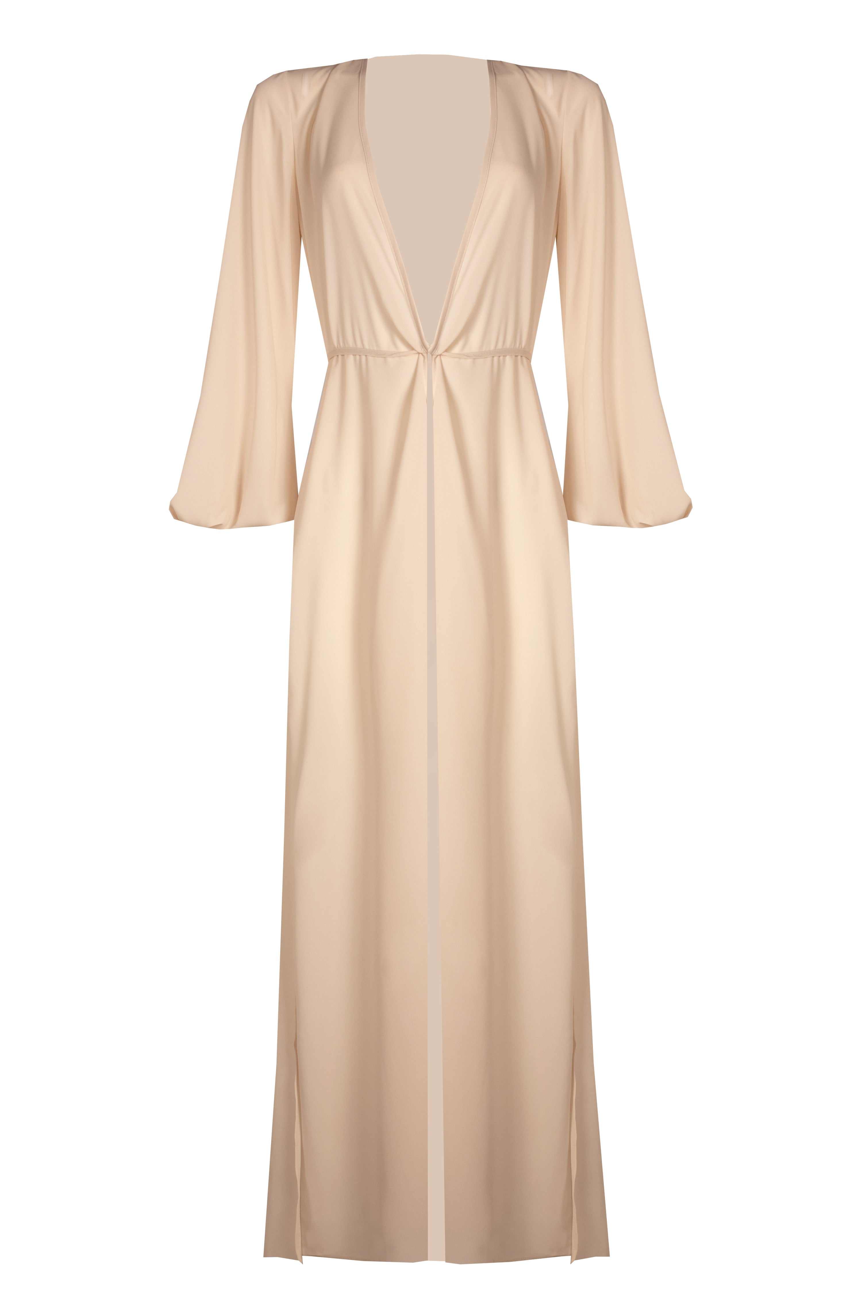 Kimono Lungo APRIL Panna - Sand Shop