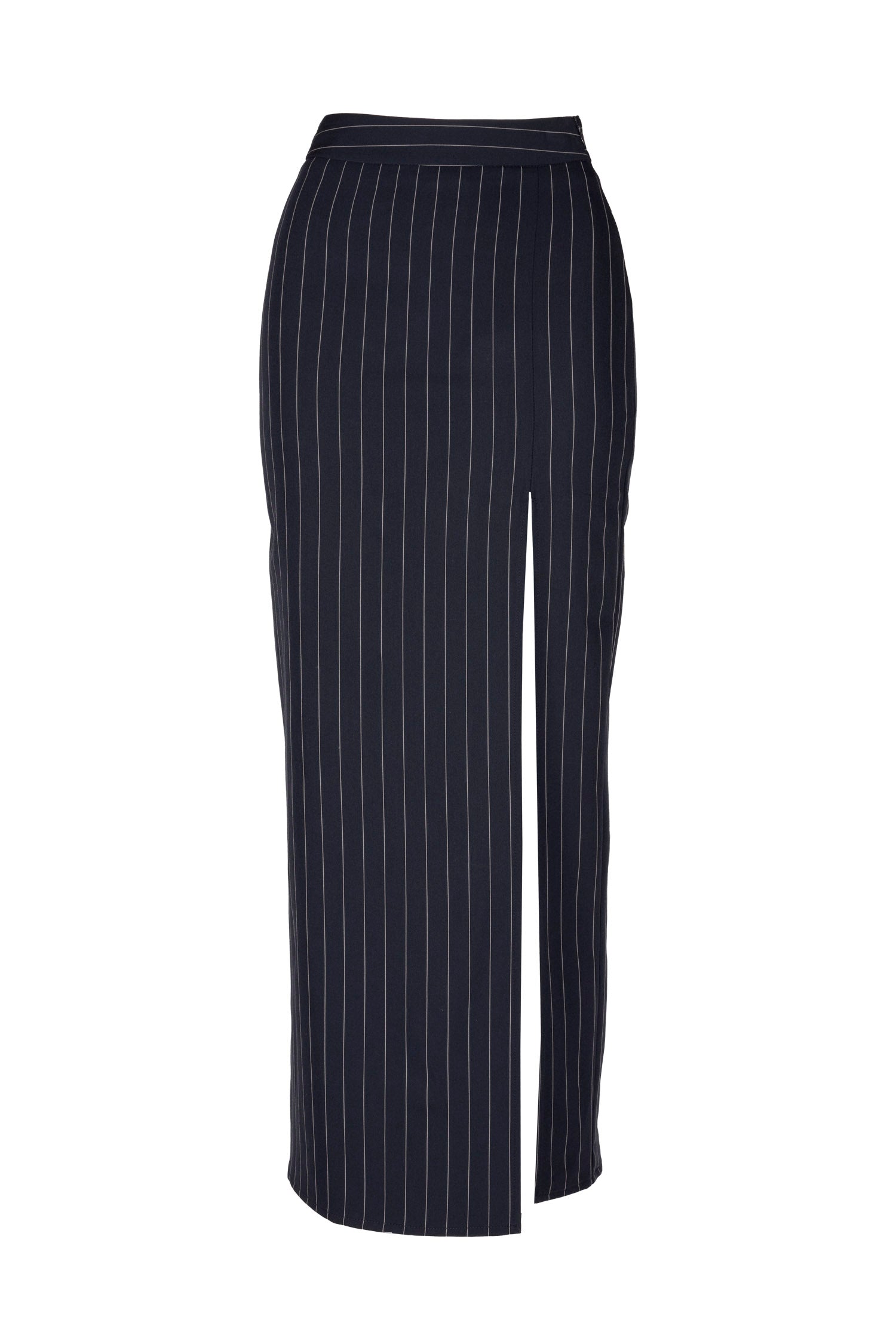 Longuette MONIA Navy Gessato