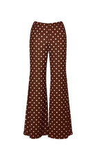 Pant ELYSIA Pois Brown