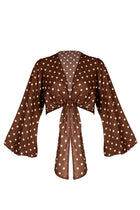 Blusa LILY Pois Brown