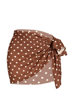 NIKE Polka Dot Brown Pareo