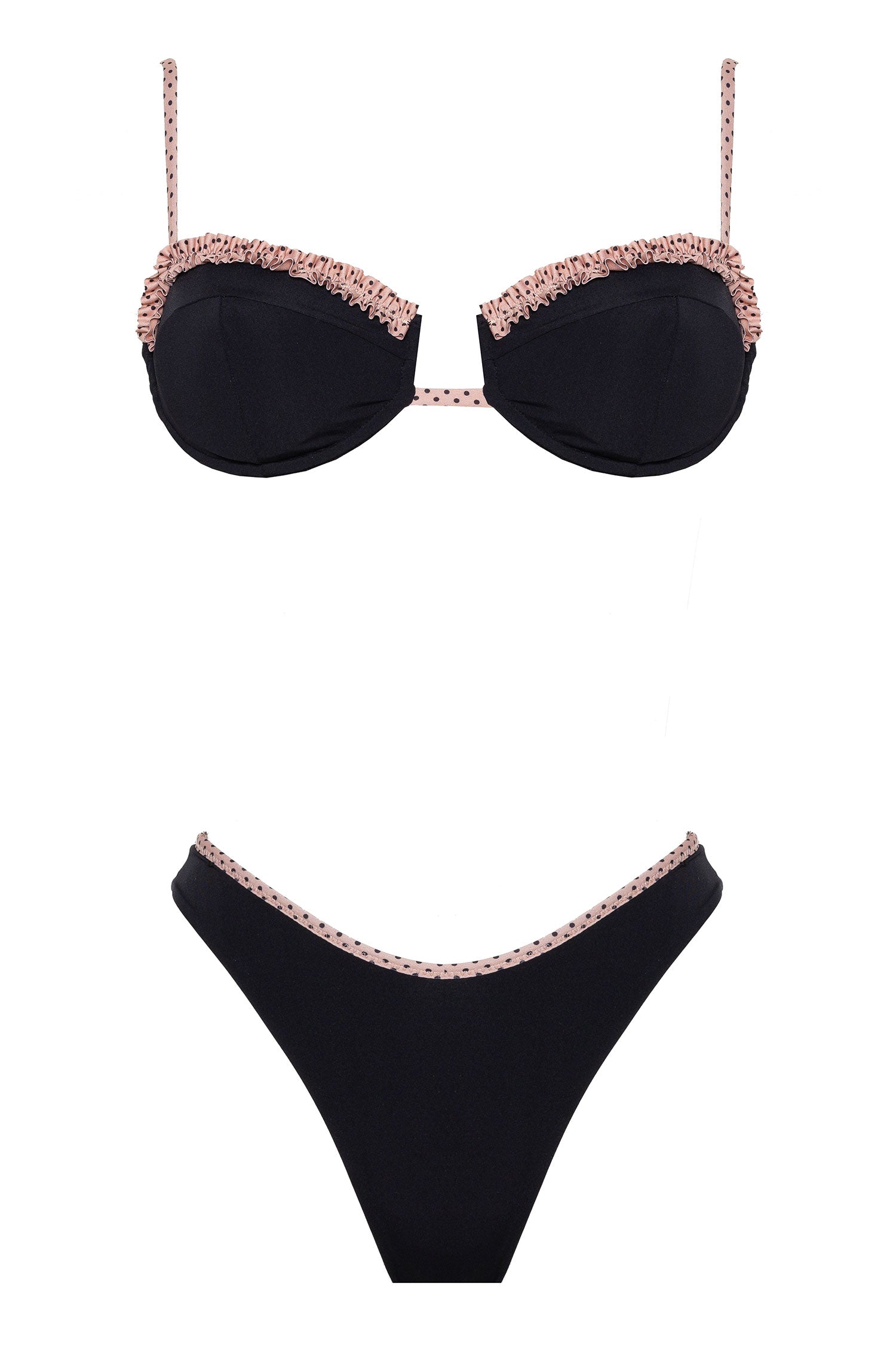 VIOLET Black Pois