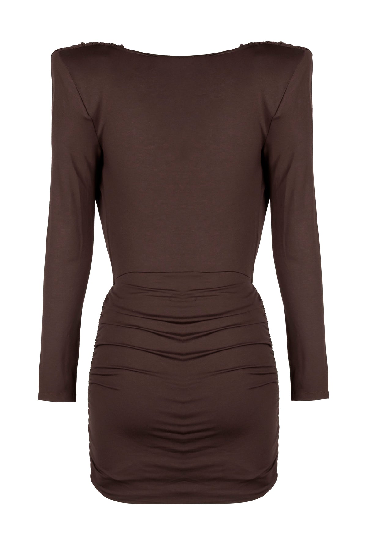 ELARA Brown short dress