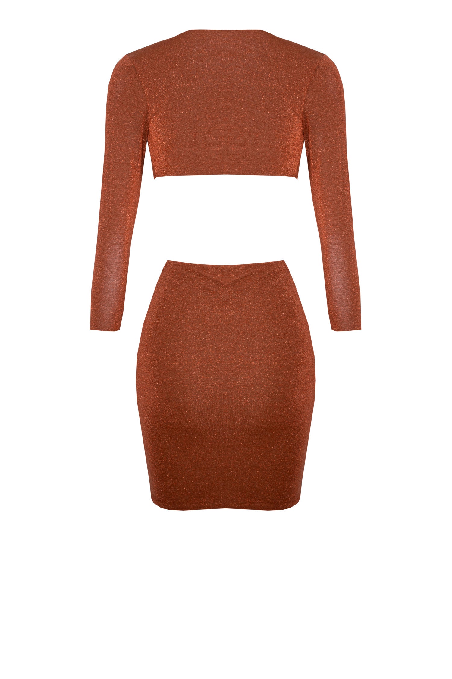 Abito MARTHA Lurex Caramello