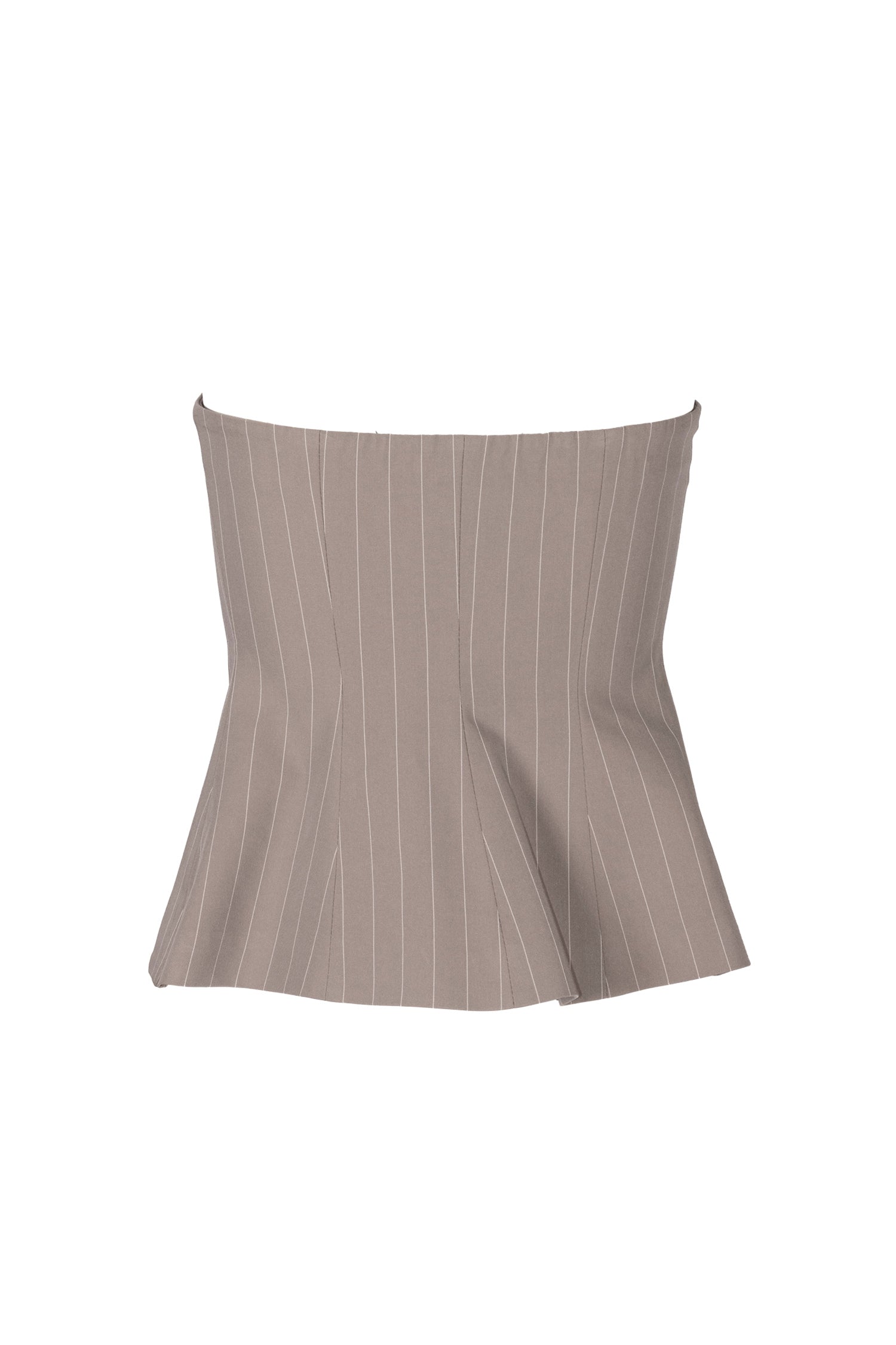 Top ALIZEE Taupe Gessato