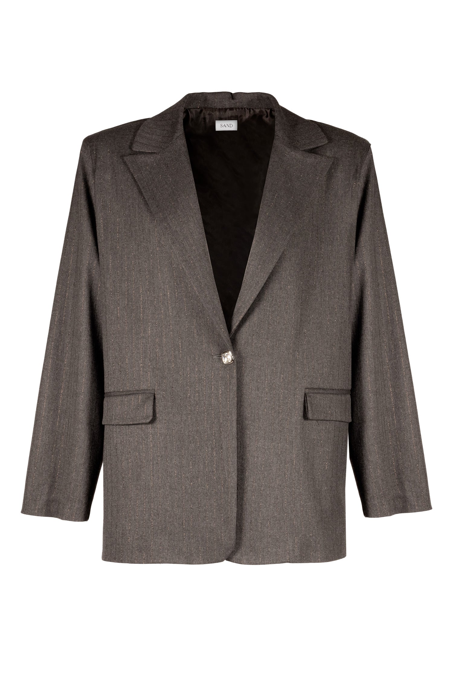 Blazer ANNIE Gessato Glitter Grey