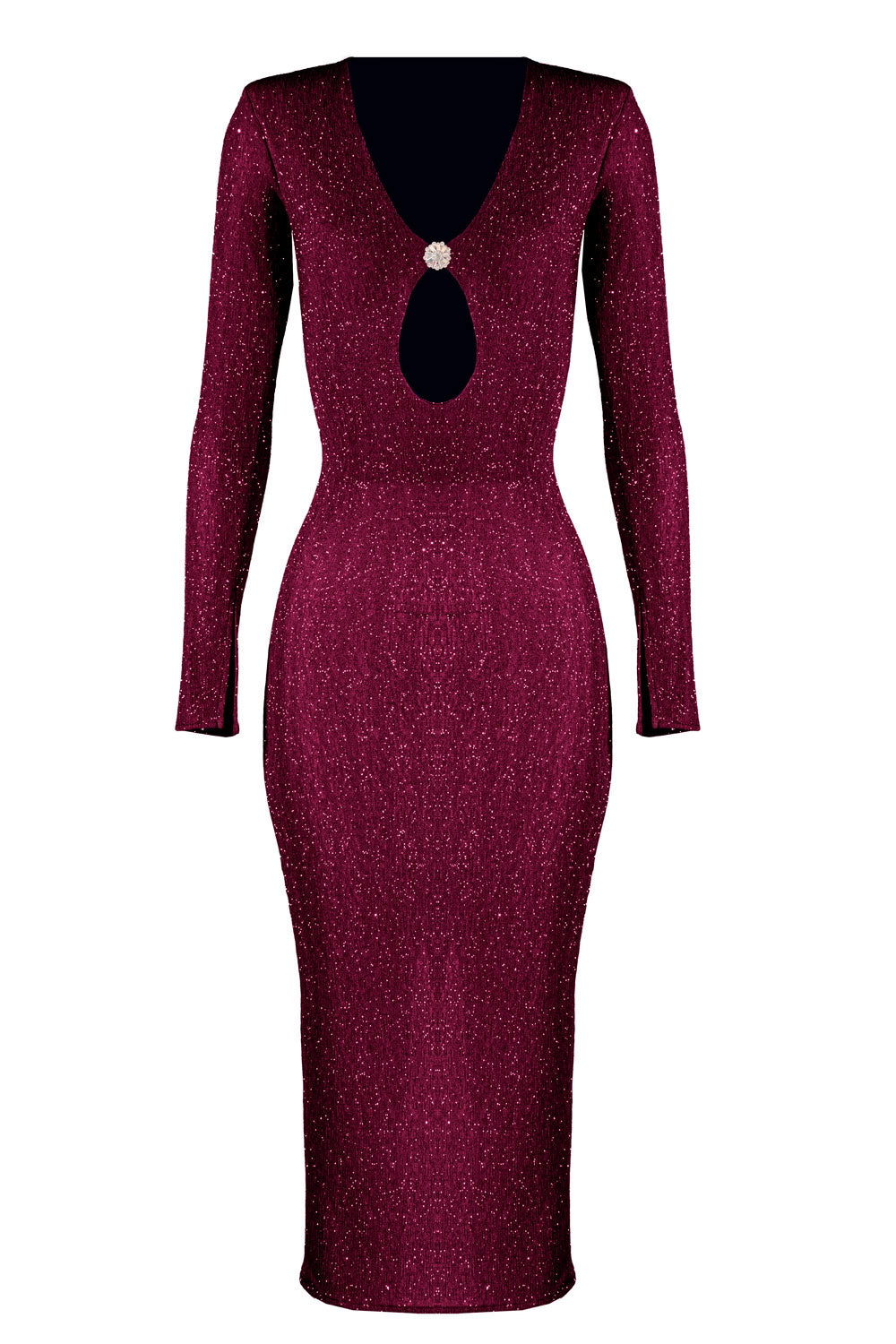 Abito midi ELYSA Wine