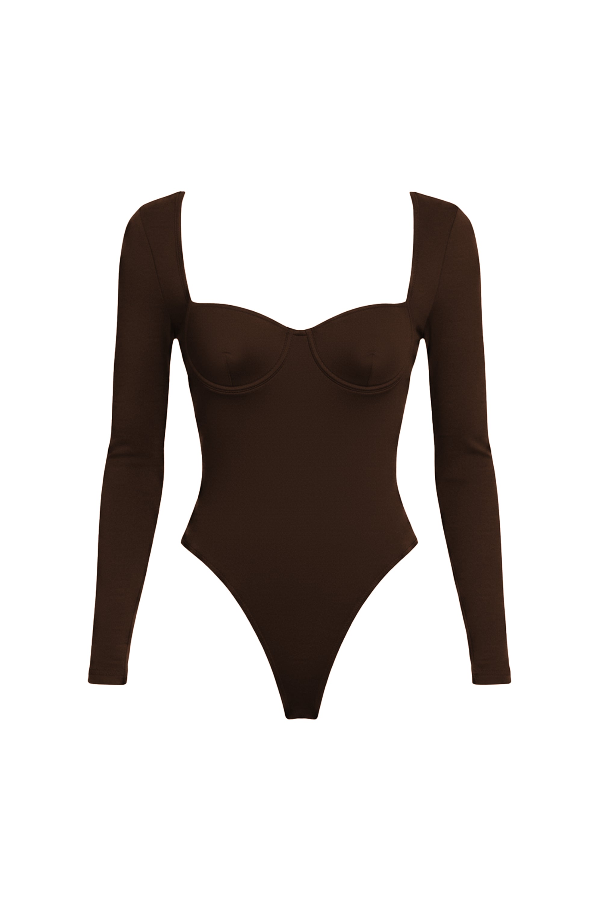 HANNA Brown Bodysuit