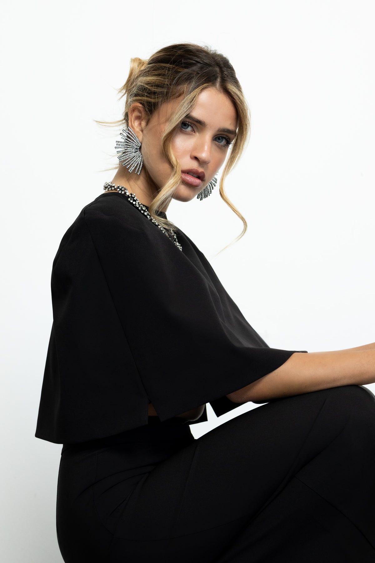 Cappa Cropped ZULEIKA Black