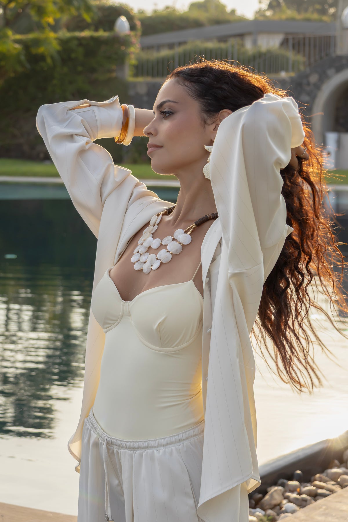 Camicia HALLIS White