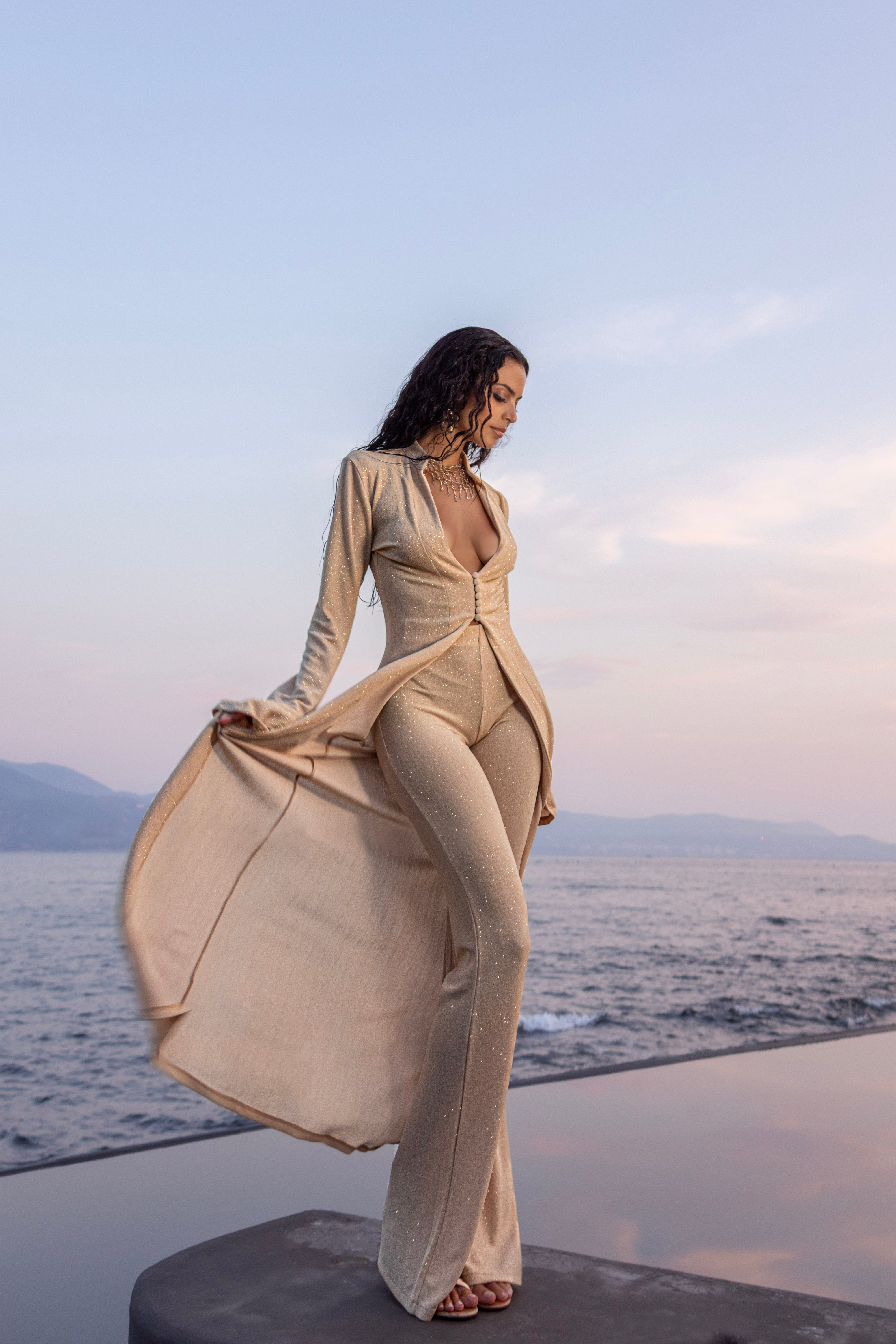 Pant AUTILIA Champagne