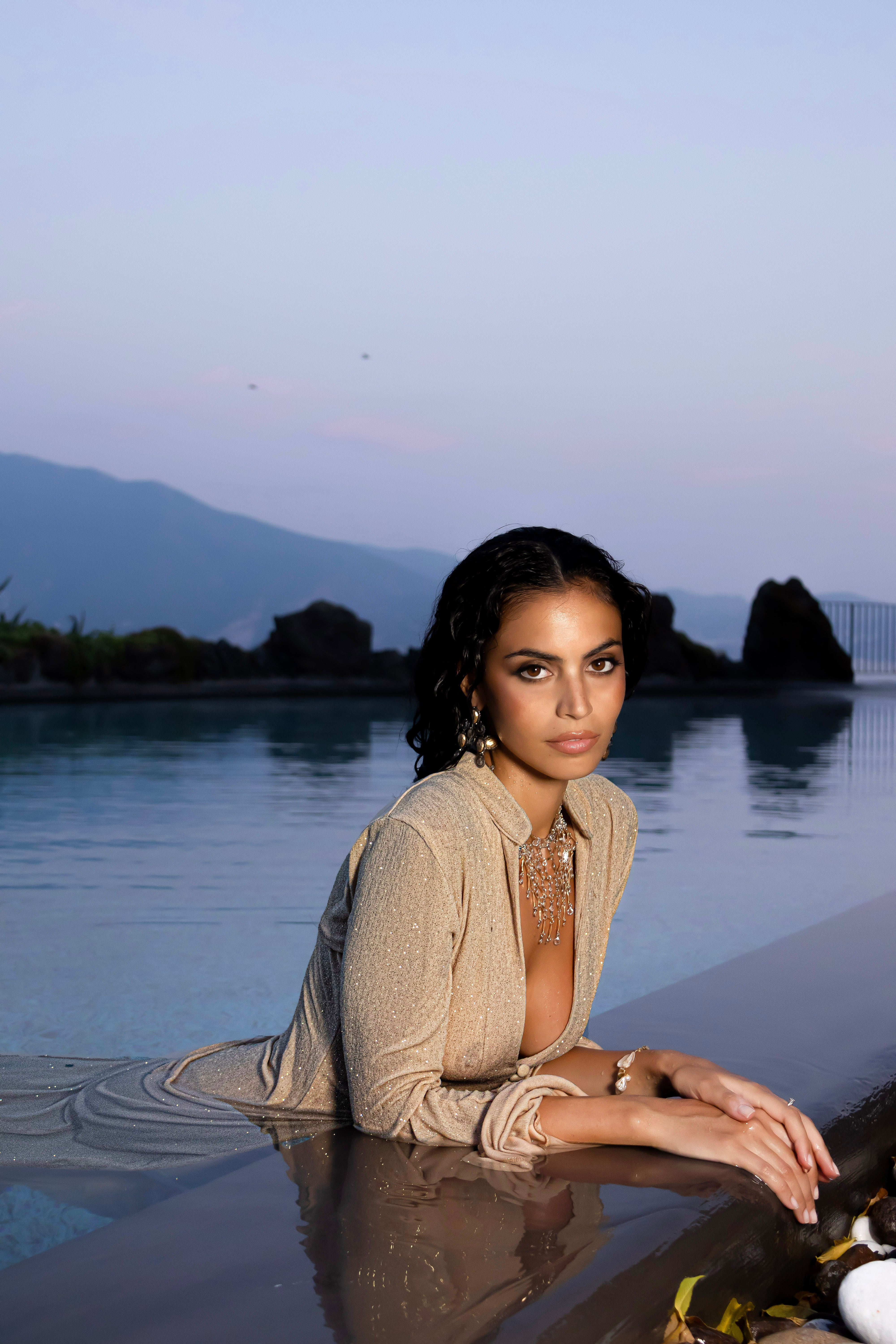 Top Lungo DARYANA Champagne