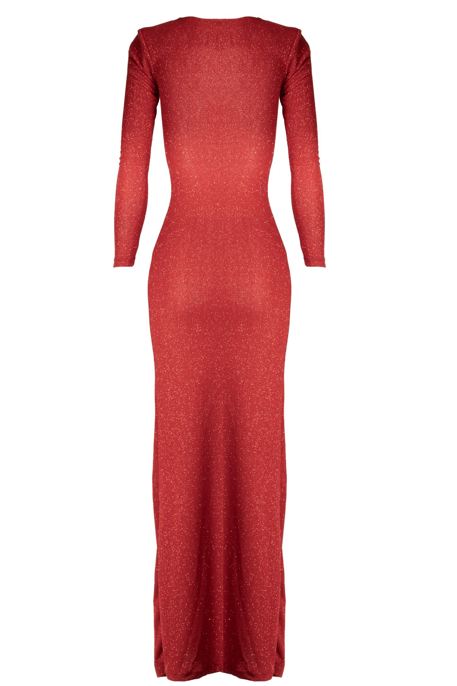 Dress NOURA Glitter Rouge
