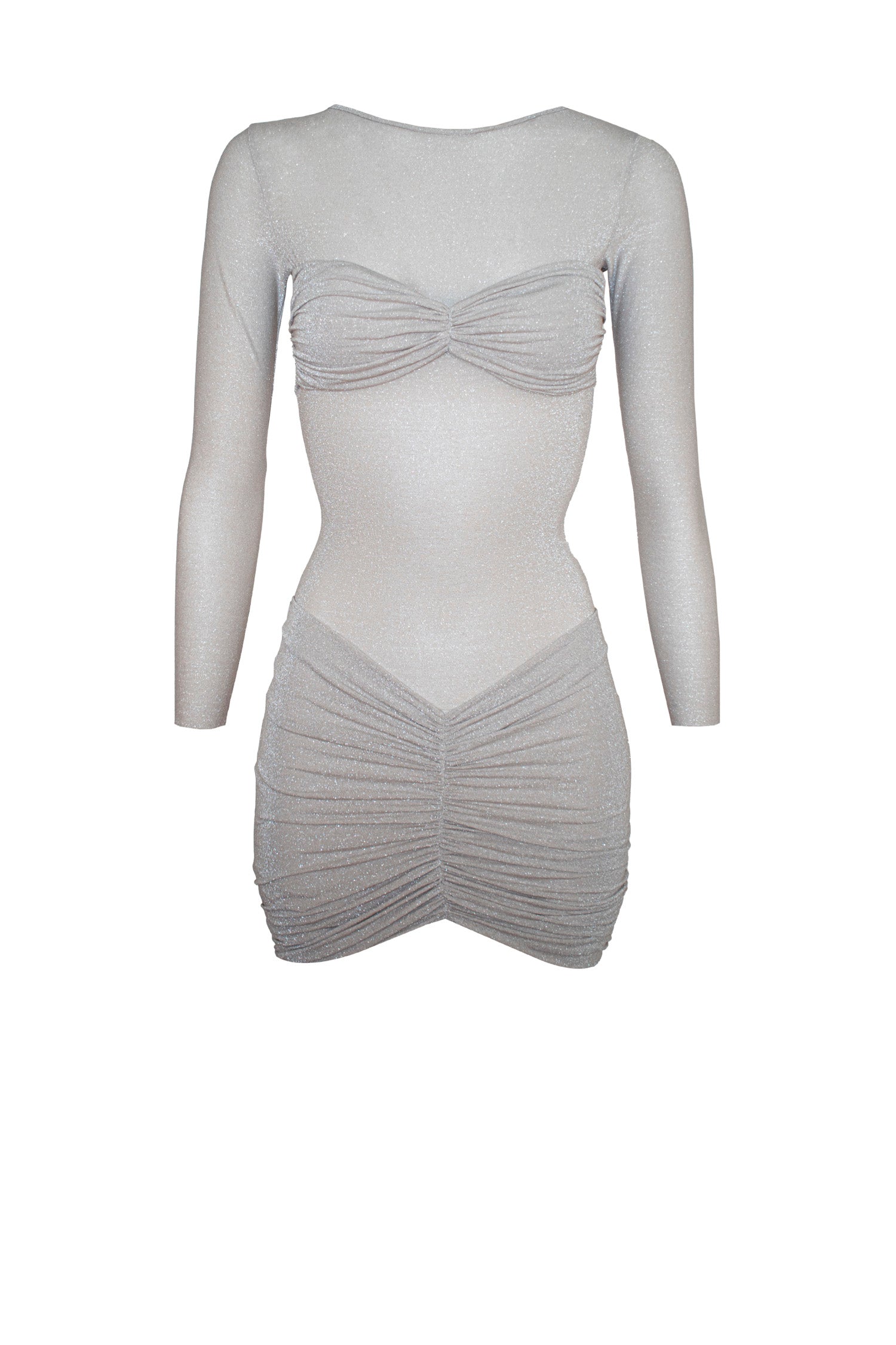 Abito PALOMA Lurex Perla