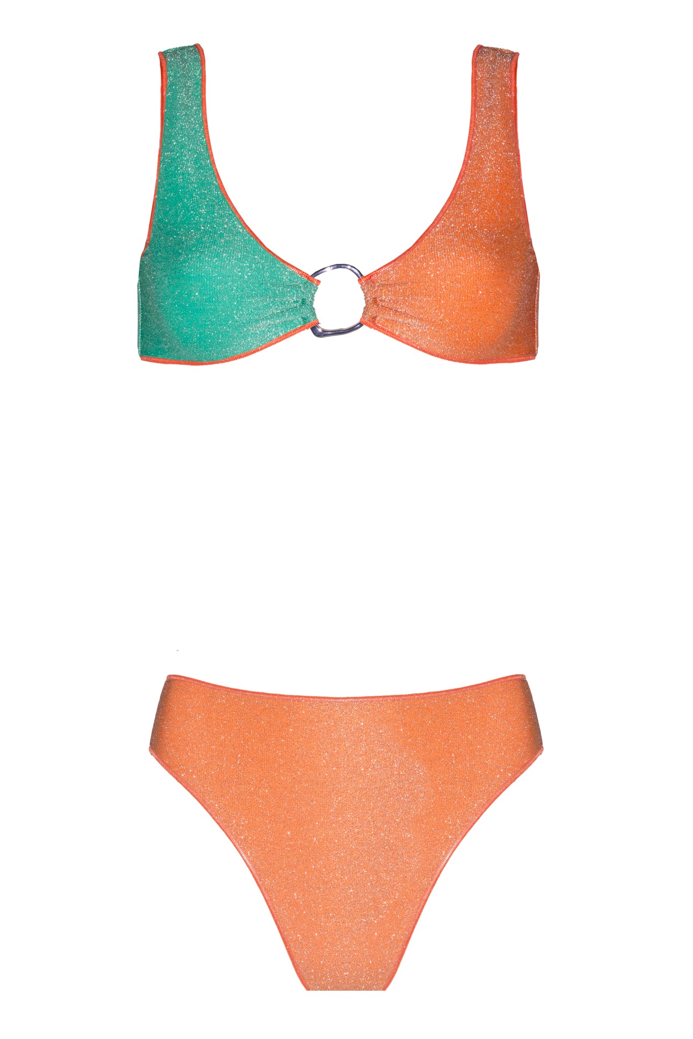 CLASSIC ISADORA Aqua/Peachy