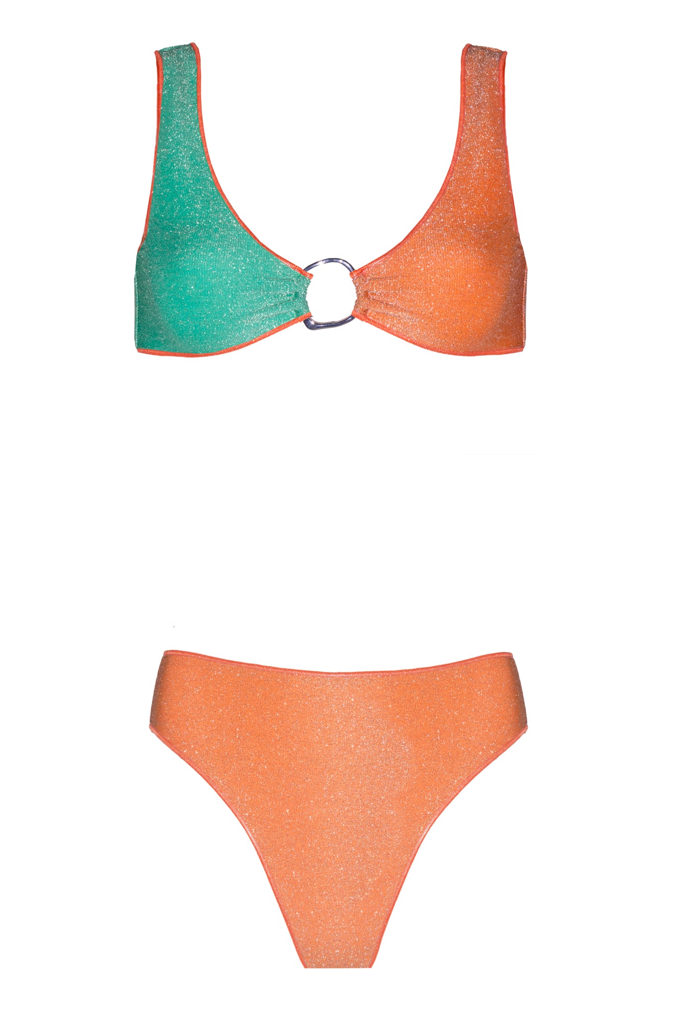 BRASILIANA ISADORA Aqua/Peachy