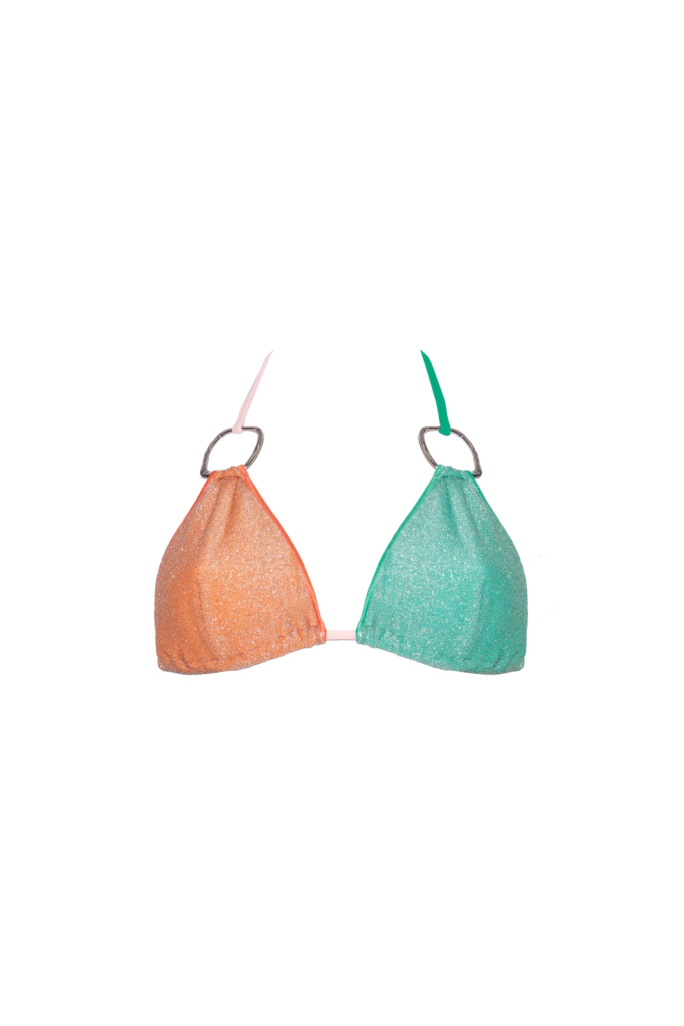 TOP MIRELLA Aqua/Peachy