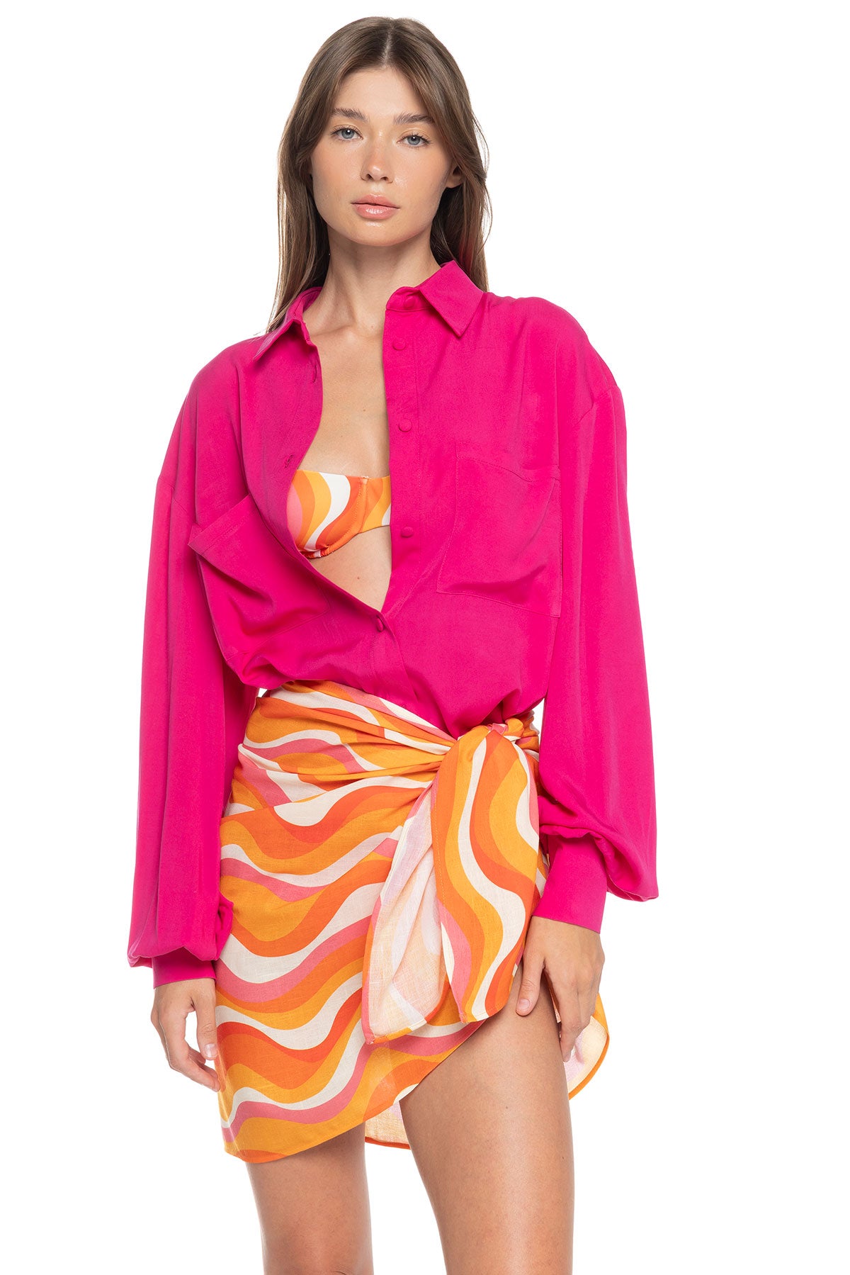 LETICIA Fuchsia Shirt