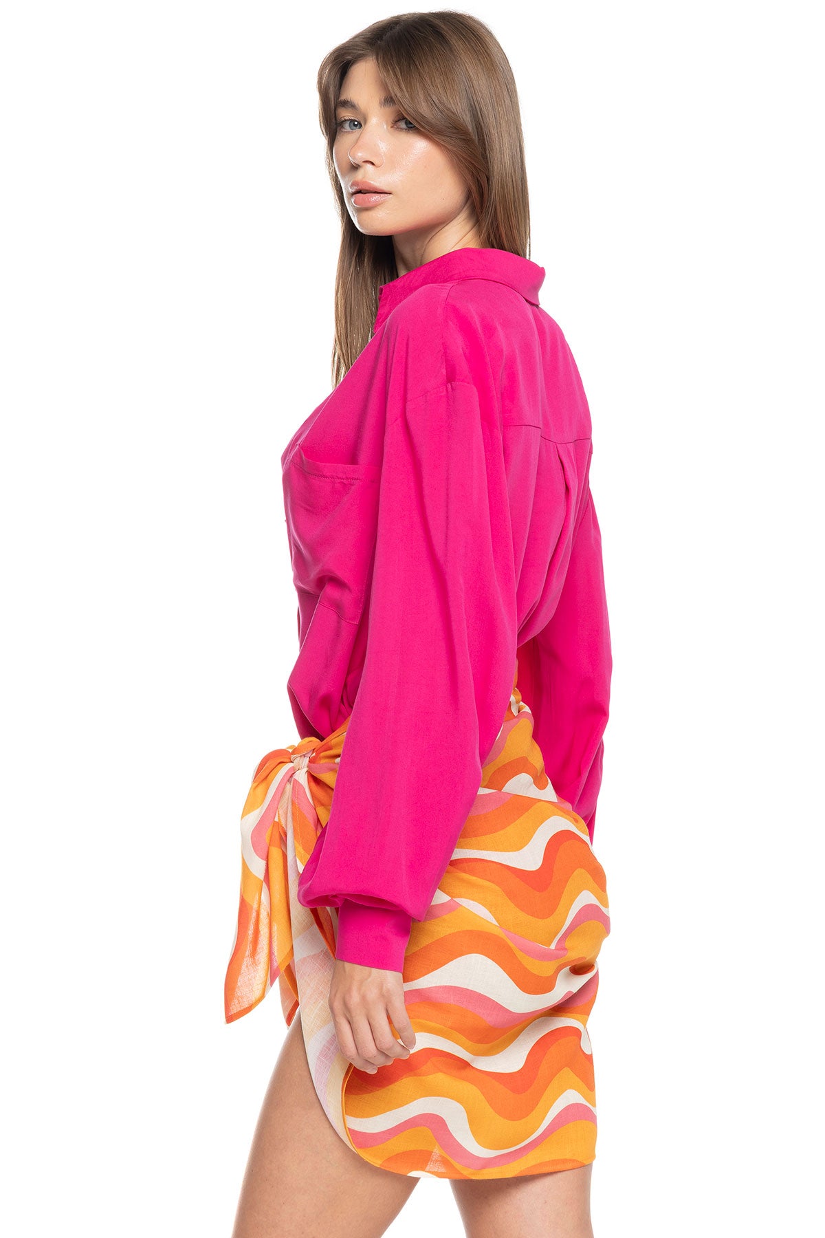 LETICIA Fuchsia Shirt