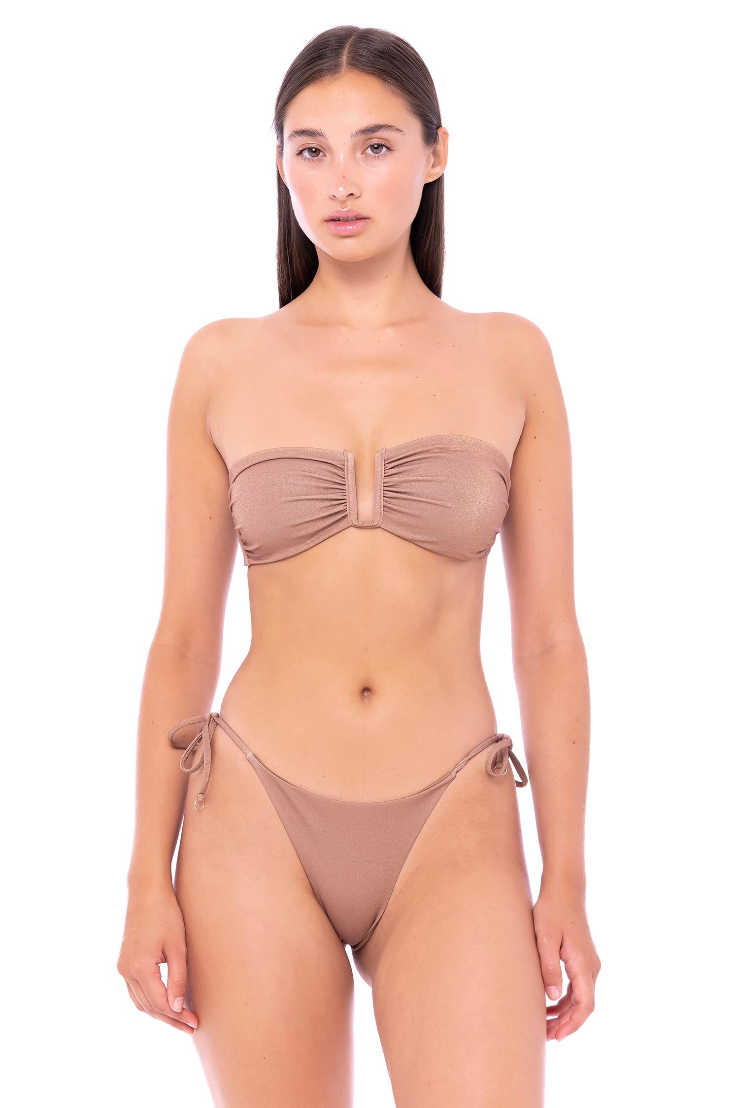 CLASSIC SLIP HELLEN Gold Brown