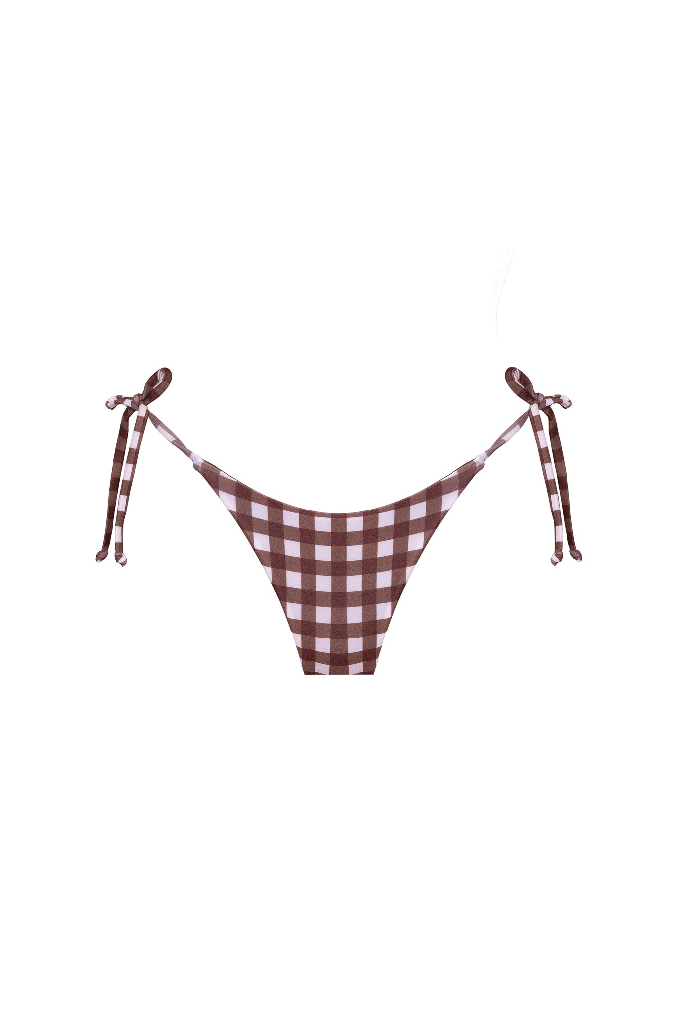 SLIP FULVIA Brown Vichy - Sand Shop