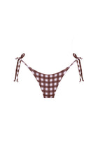 FULVIA SLIP Brown Gingham