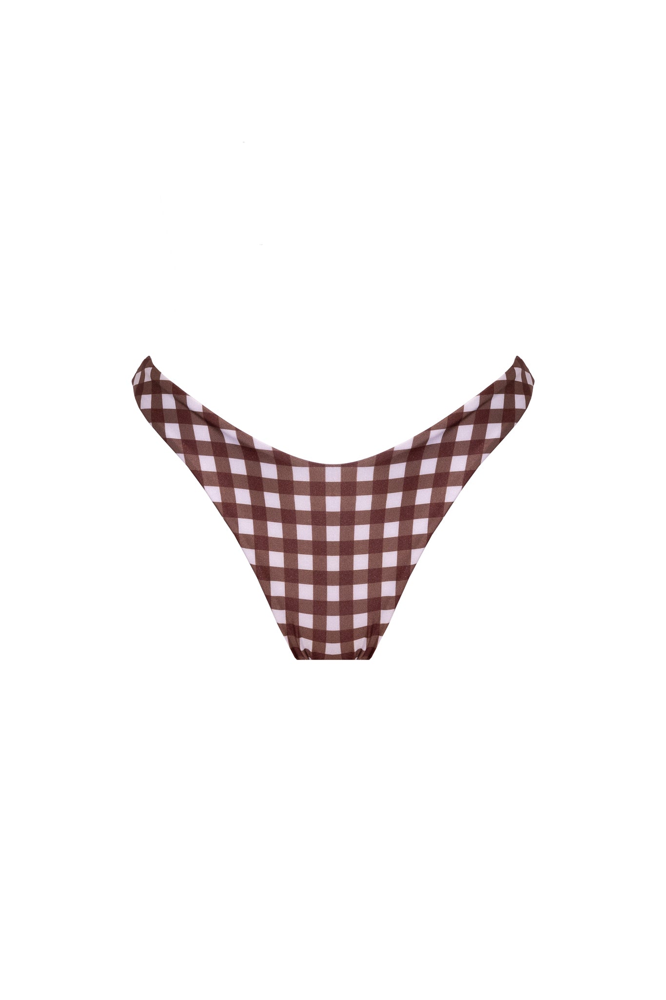 SLIP BETTY Brown Vichy - Sand Shop